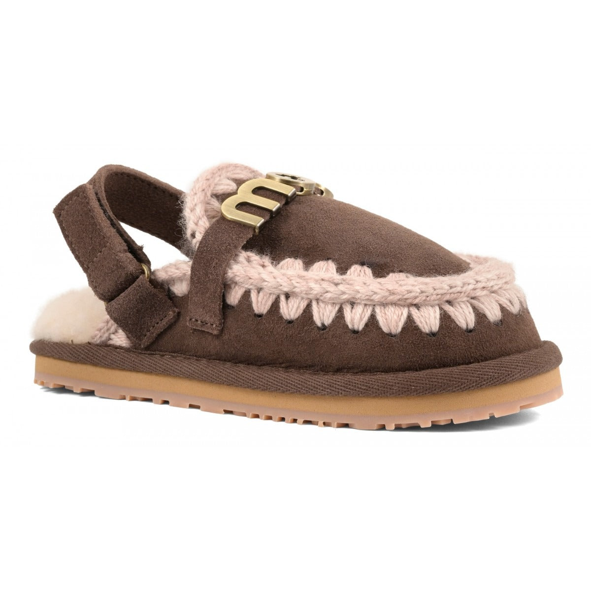 Eskimo Slipper Backstrap Kid Mocha MU.FK161001A* MOCHA MOu 