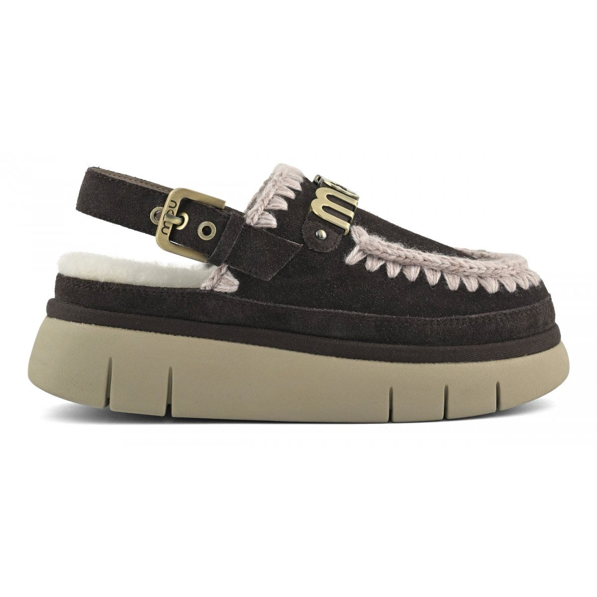 Bounce Clog Back Strap Mocha MU.FW531026A MOCHA MOu 