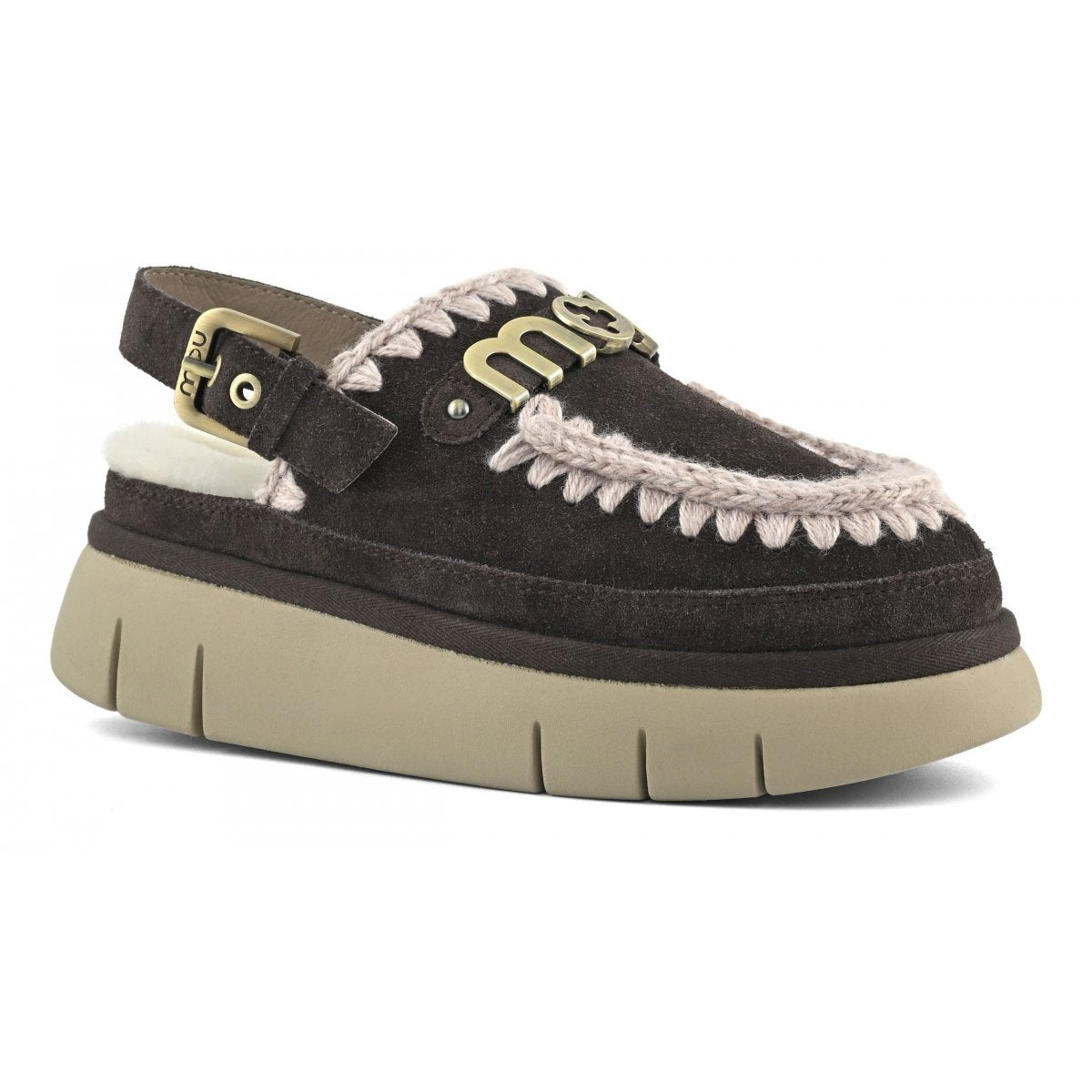 Bounce Clog Back Strap Mocha MU.FW531026A MOCHA MOu 