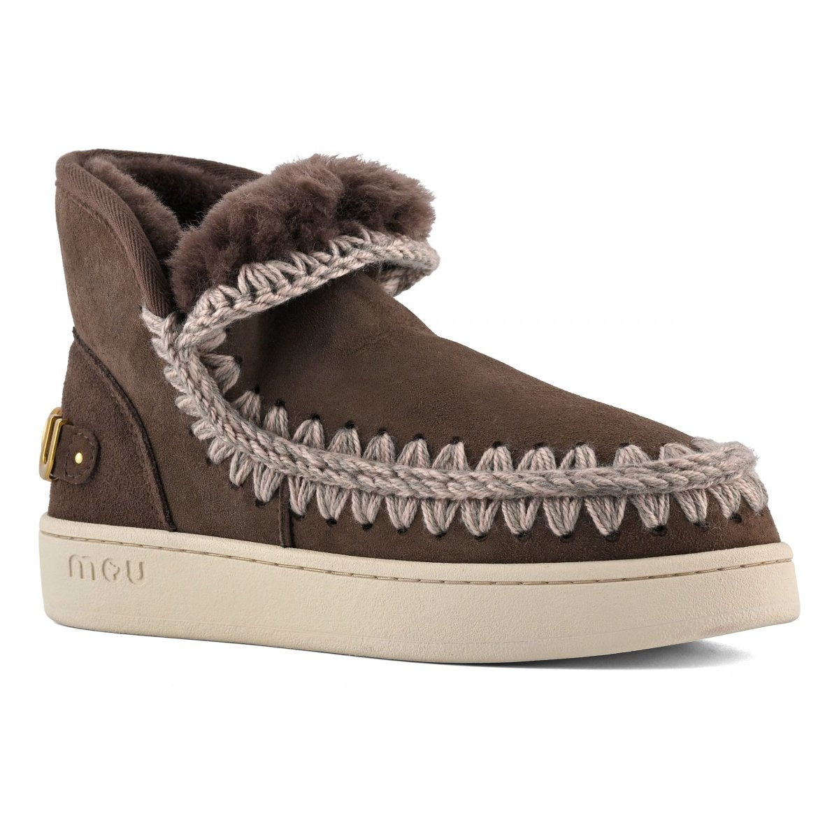 New Eskimo Sneaker Suede Brown Pepper MU.FW741001A BRPEP MOu 