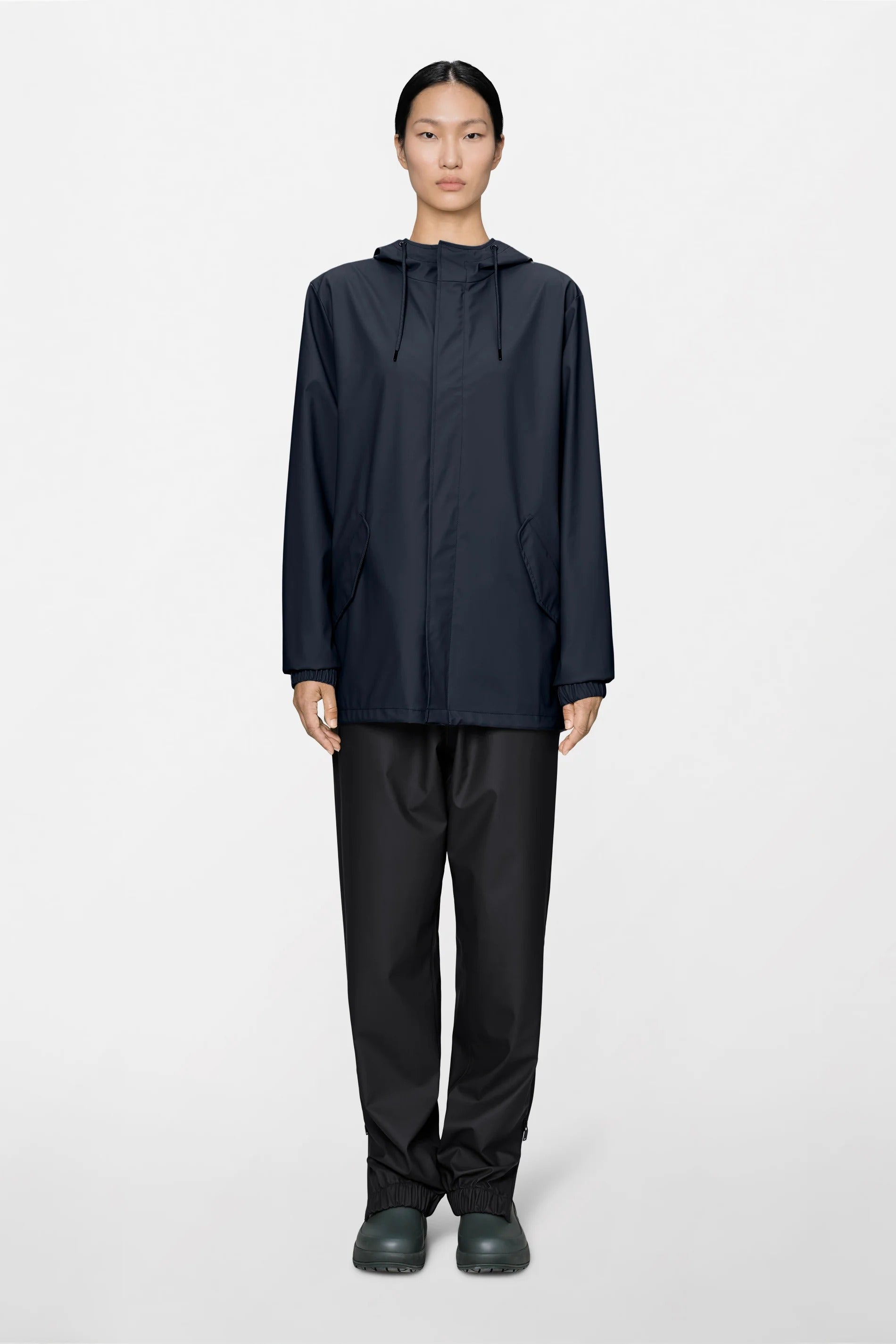Fishtail Jacket impermeabile unisex navy 18010 47 RAINS 