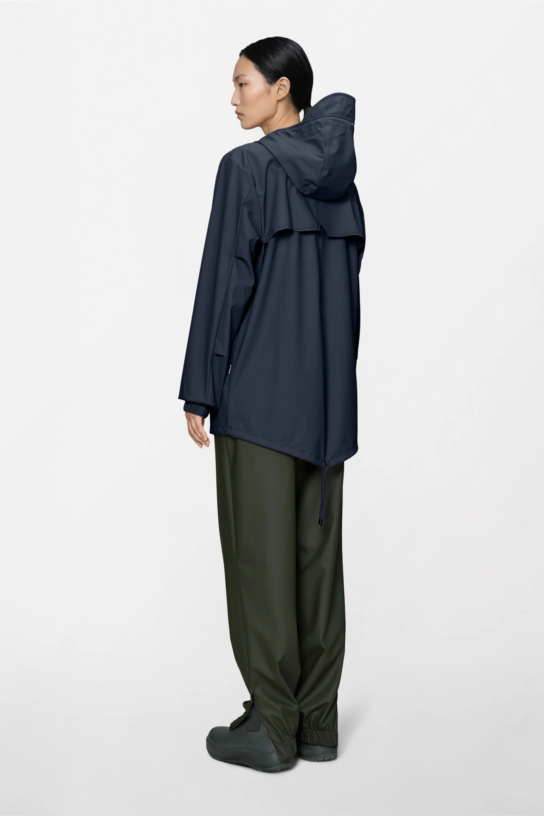 Fishtail Jacket impermeabile unisex navy 18010 47 RAINS 