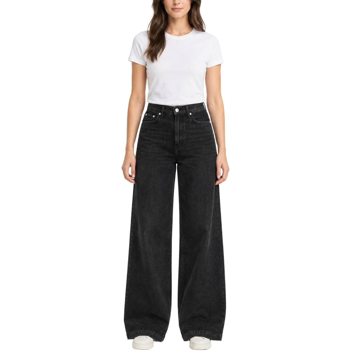 Marta denim chenille black laser stone RND091CT583308 C0998 ROY ROGER'S 