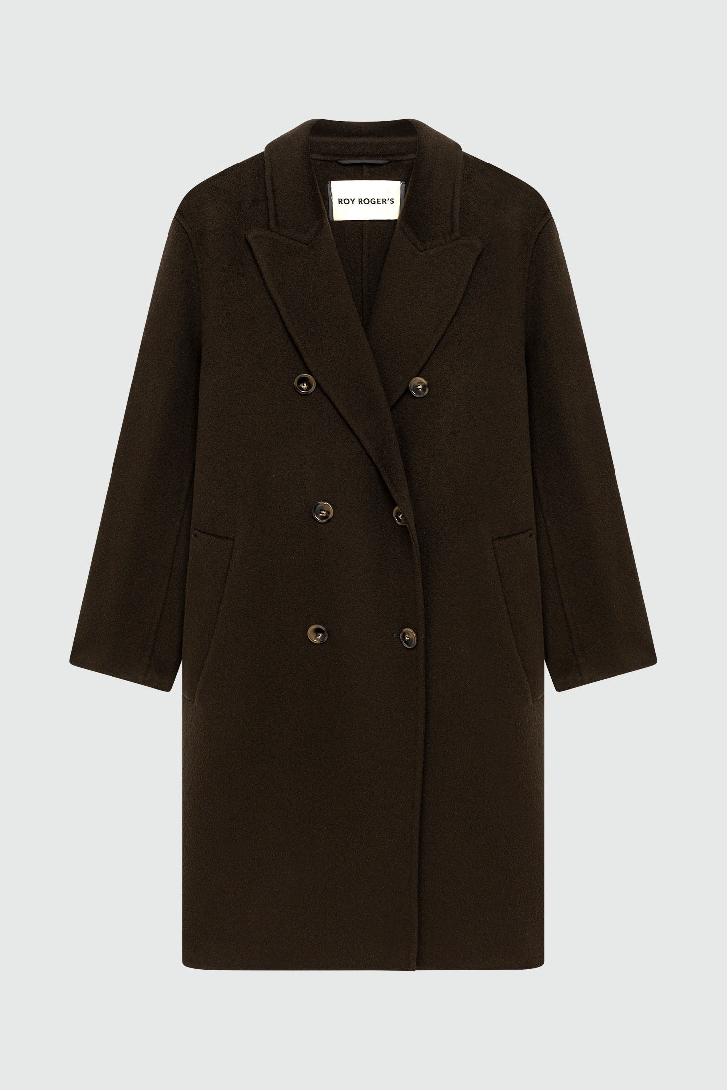 CAPPOTTO DOPPIOPETTO IN LANA LODEN RND90188CS85XXXX C0242 ROY ROGER'S 