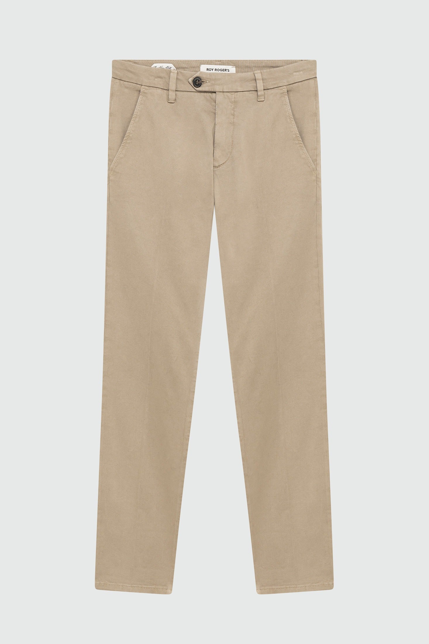 PANTALONE NEW ROLF IN GABARDINA NUT RRU013C8700112 C0234 ROY ROGER'S 