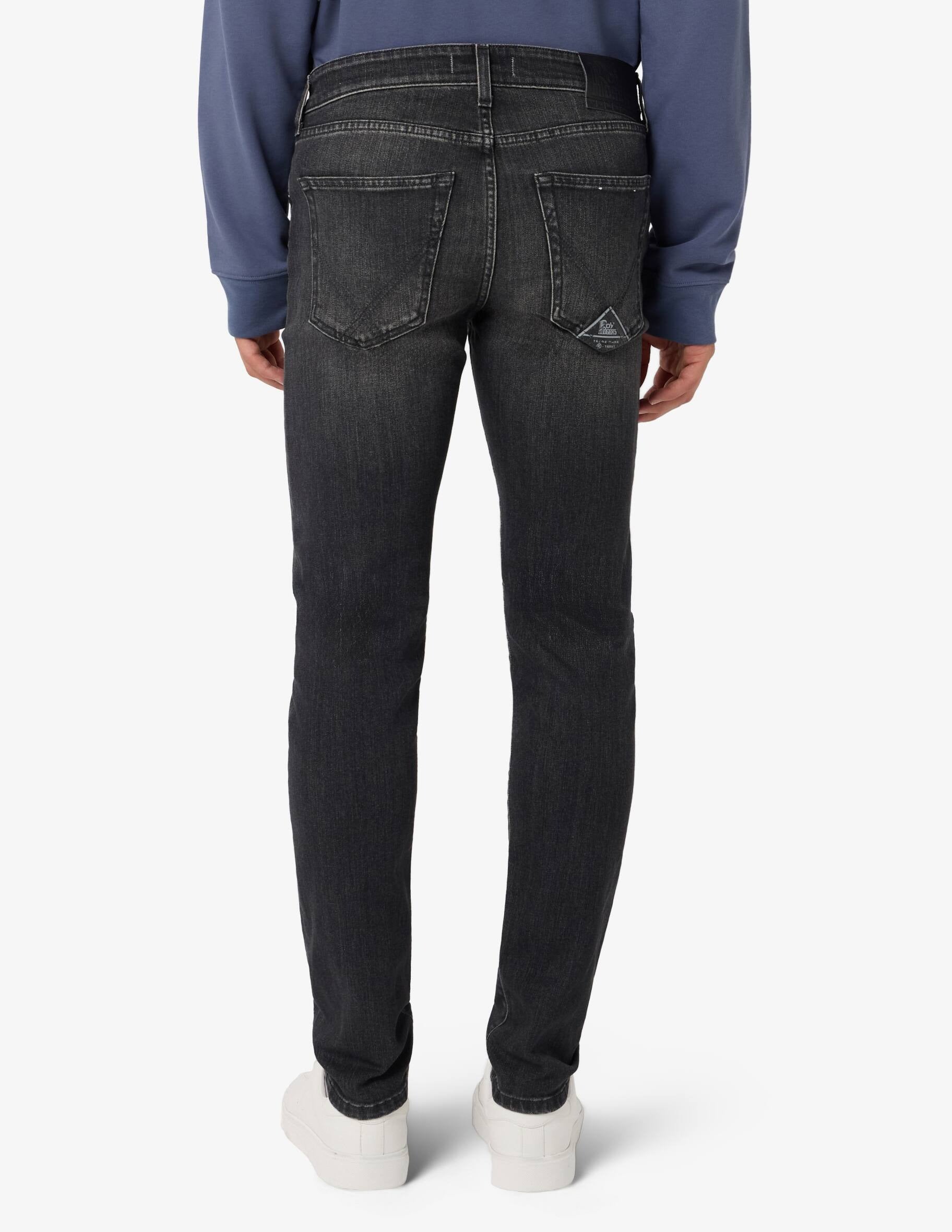 JEANS ROY ROGER'S 517 DENIM BLACK ELAST FERG RRU075CT193234 C0998 ROY ROGER'S 