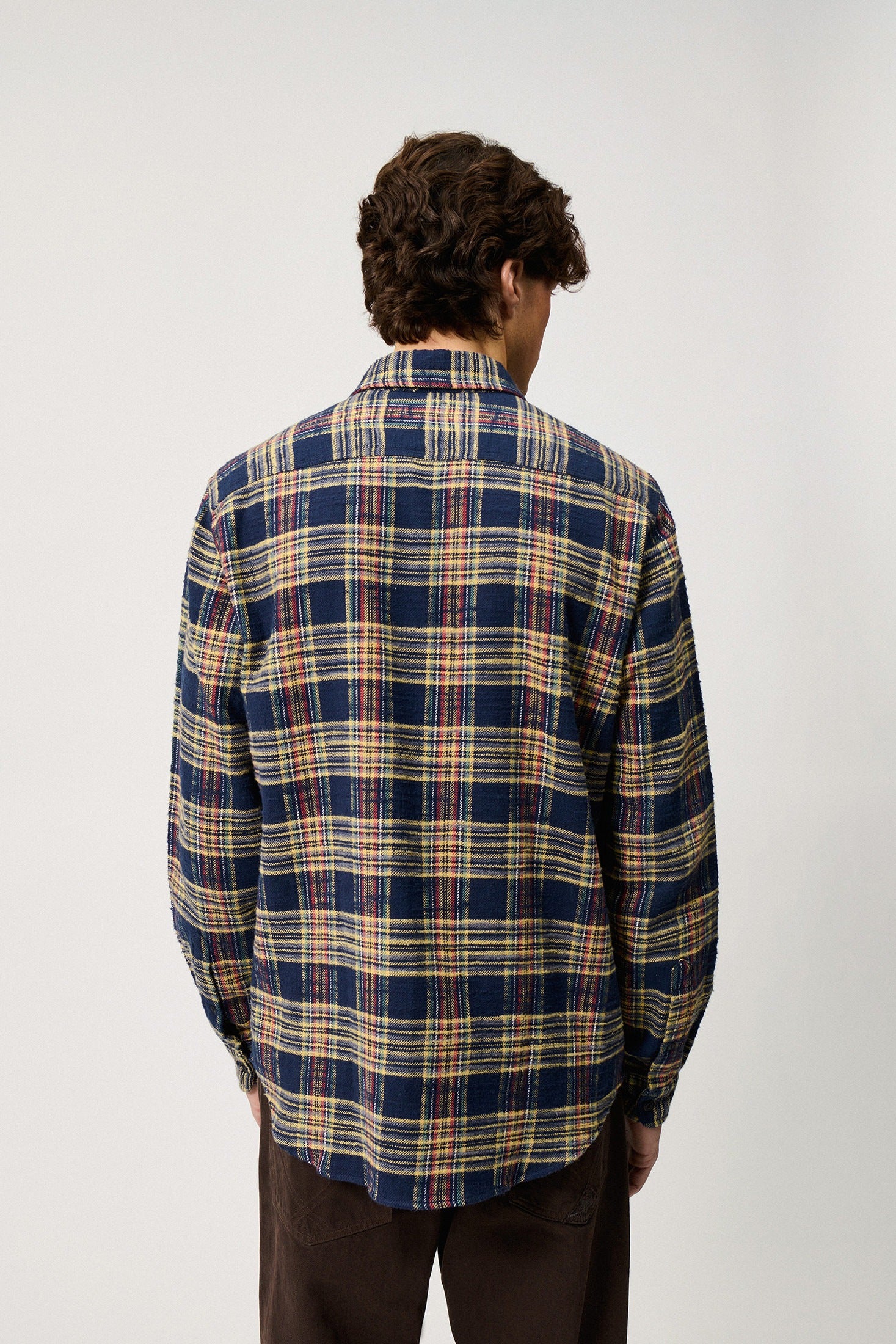 CAMICIA WORK IN FLANELLA A QUADRI RRU90149CT170124 C0420 ROY ROGER'S 