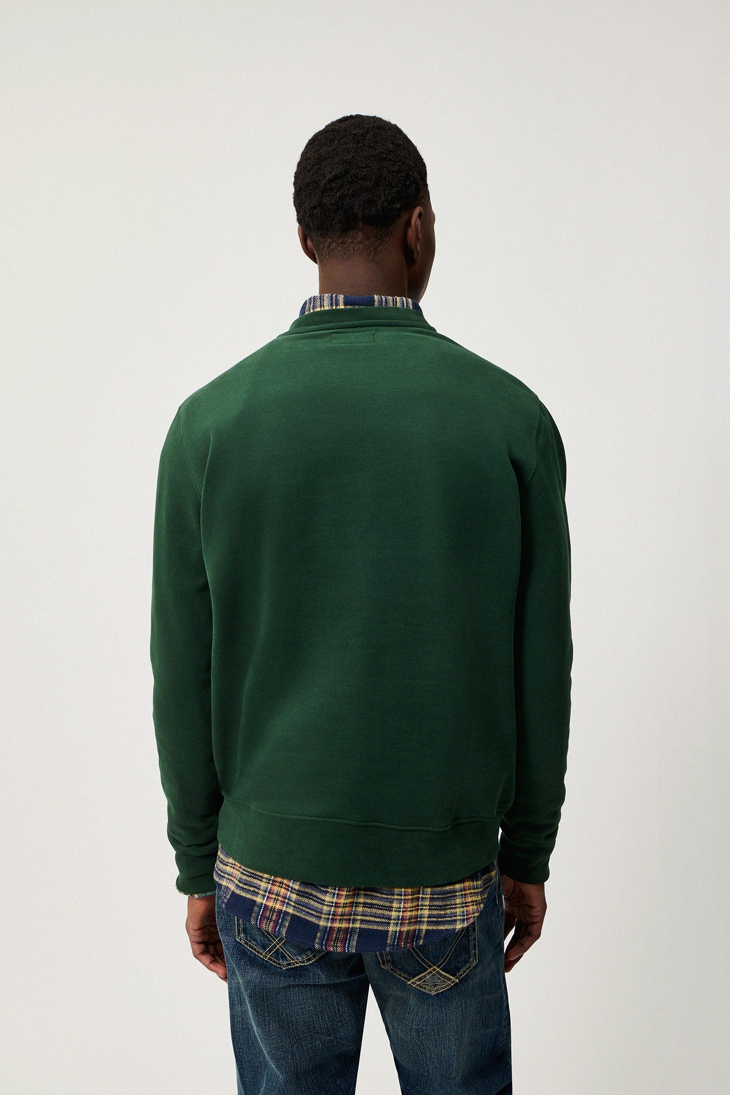 FELPA POCKET GIROCOLLO ACCADEMY GREEN RRU90397CU860124 C0776 ROY ROGER'S 
