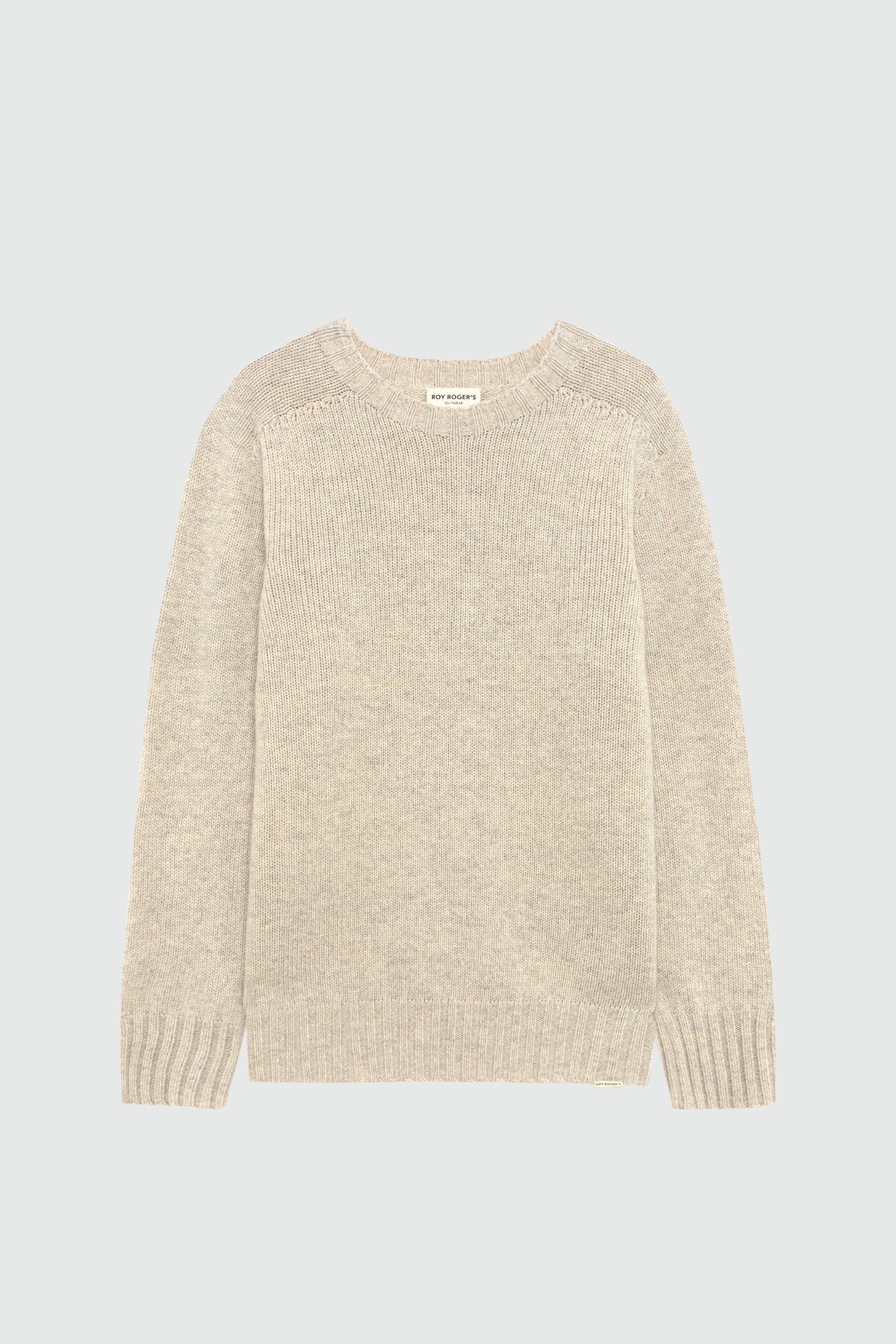 PULLOVER SOFT IN LANA MERINO BURRO RRU90400CV59XXXX C0821 ROY ROGER'S 