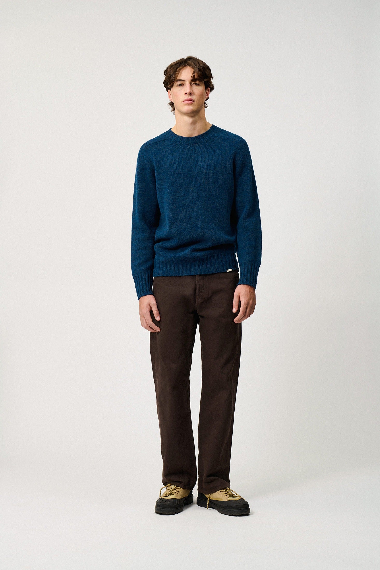 PULLOVER SOFT IN LANA MERINO BOREALE RRU90400CV59XXXX C0824 ROY ROGER'S 
