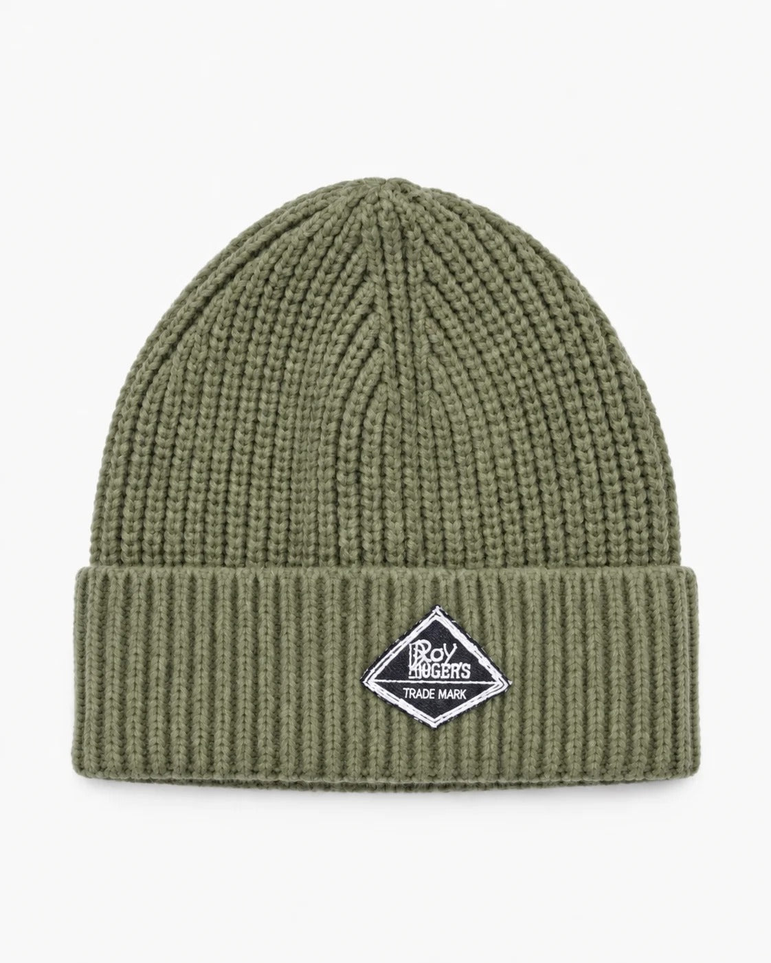 BEANIE IN MAGLIA VERDE MILITARE RRX943C919XXXX C0189 ROY ROGER'S 