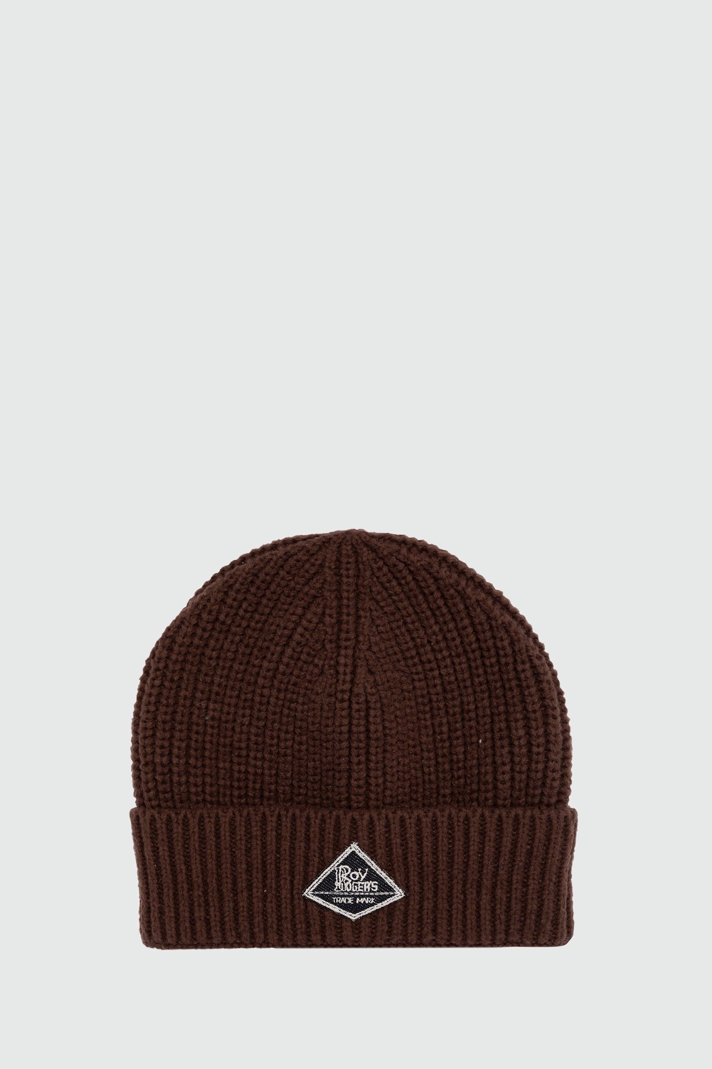 BEANIE IN MAGLIA MARRONE RRX943C919XXXX C0241 ROY ROGER'S 