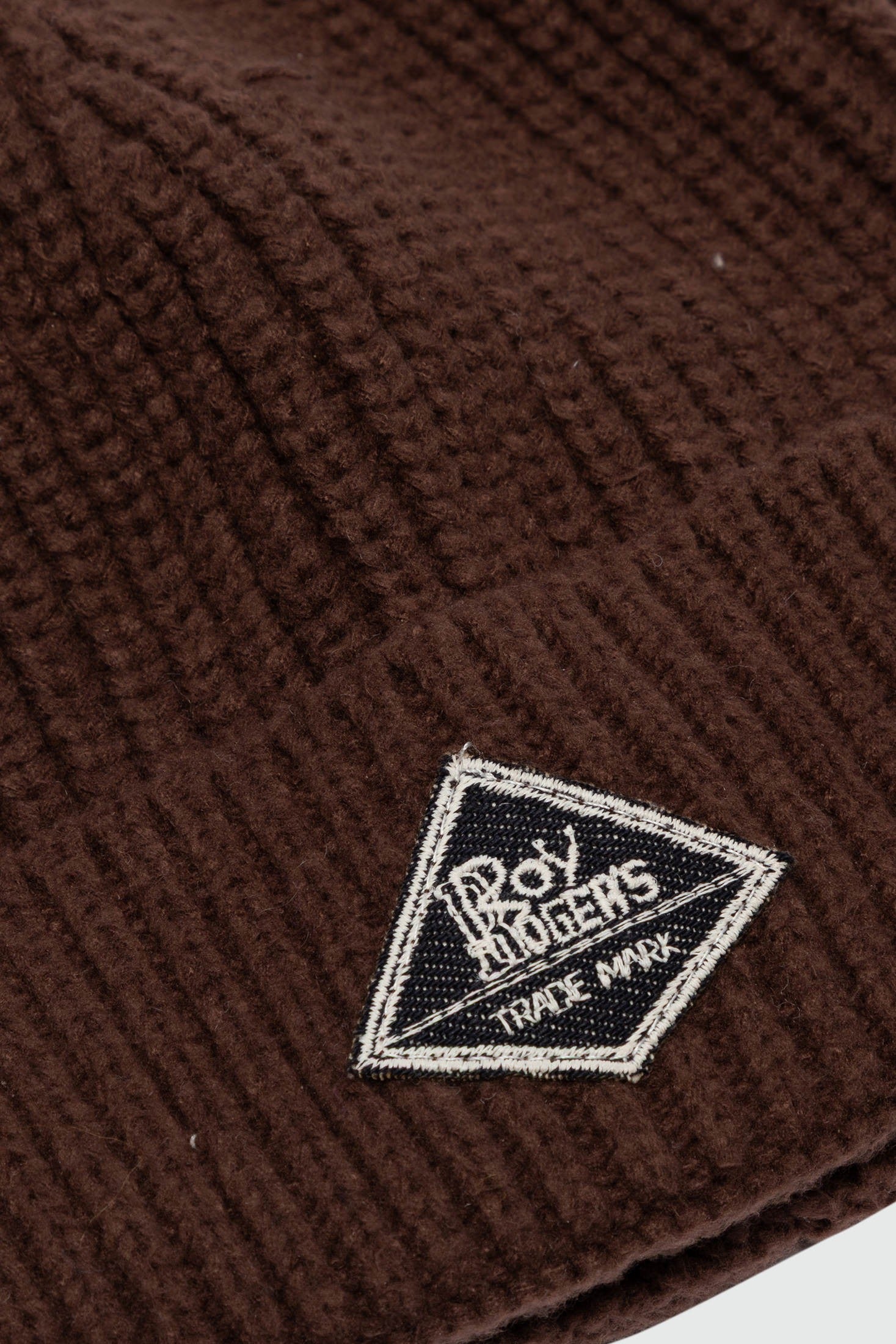 BEANIE IN MAGLIA MARRONE RRX943C919XXXX C0241 ROY ROGER'S 
