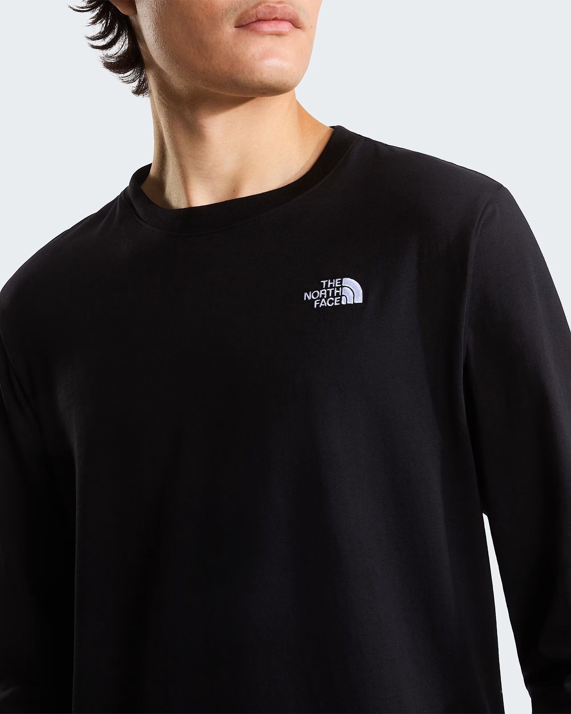 T-shirt a maniche lunghe Evolution Simple Dome Regular da uomo black NF0A8EU3 JK31 THE NORTH FACE 