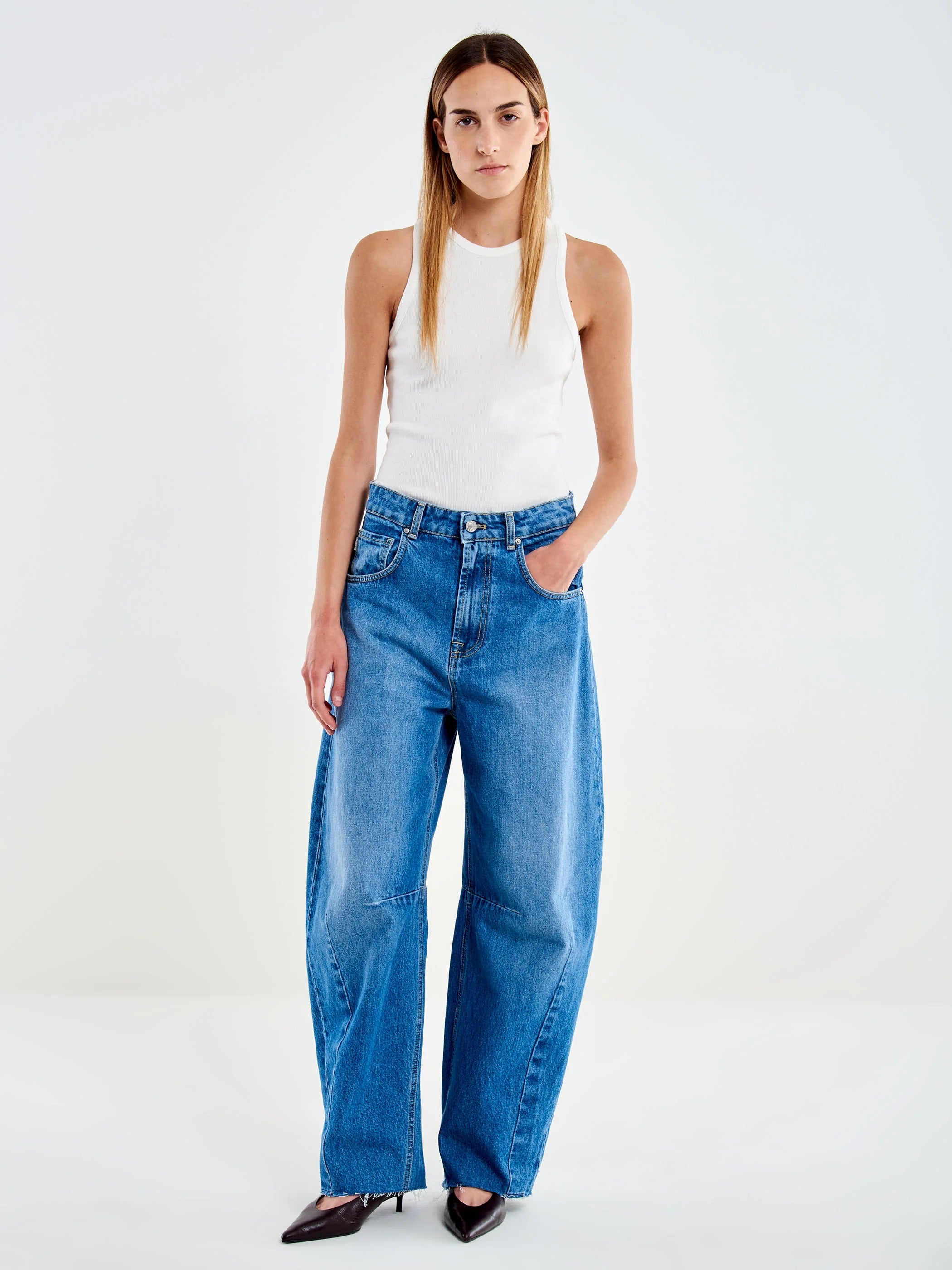 Jeans Delia Ovetto DAC5127 DENIM BLU VICOLO 