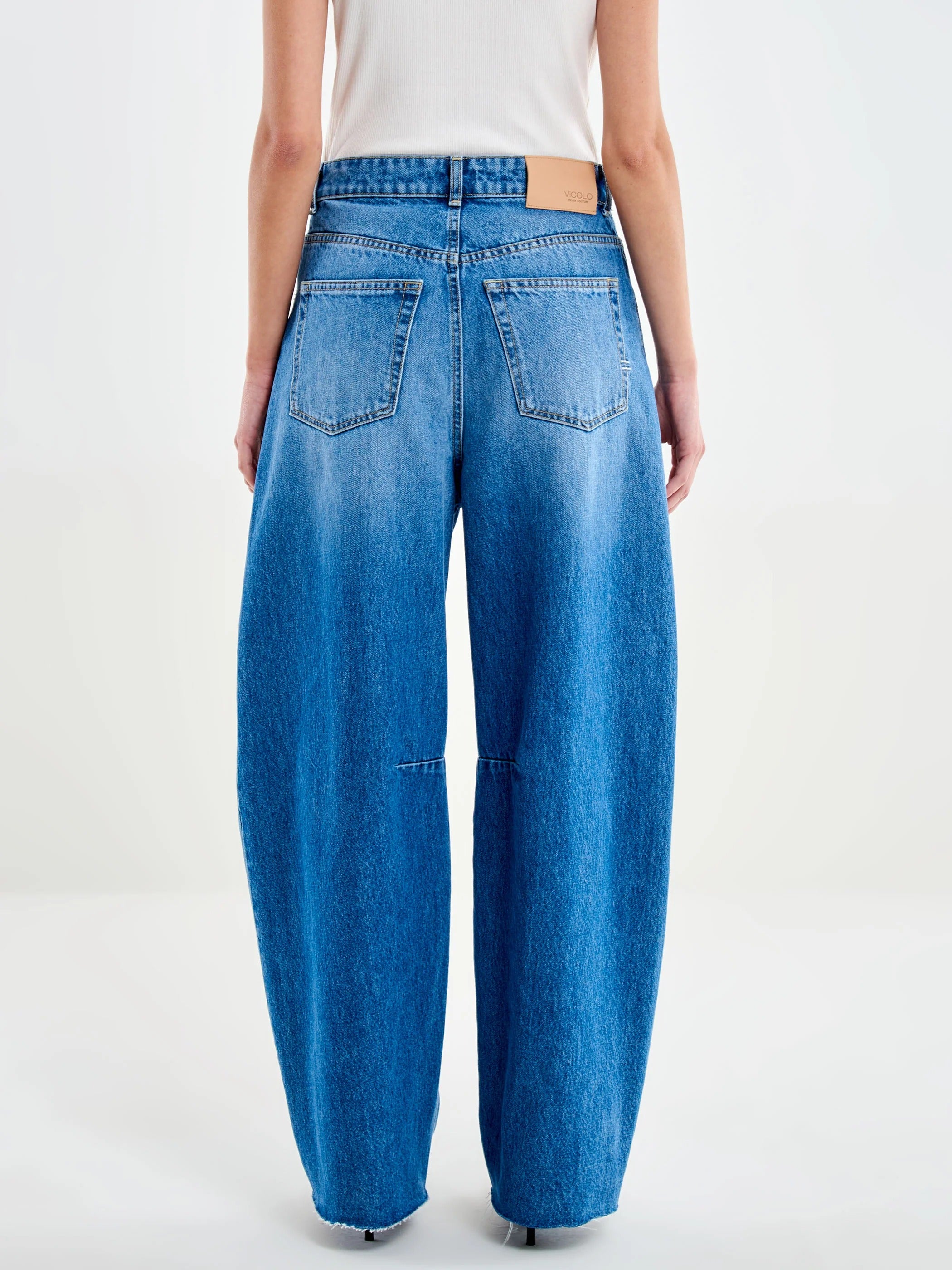 Jeans Delia Ovetto DAC5127 DENIM BLU VICOLO 