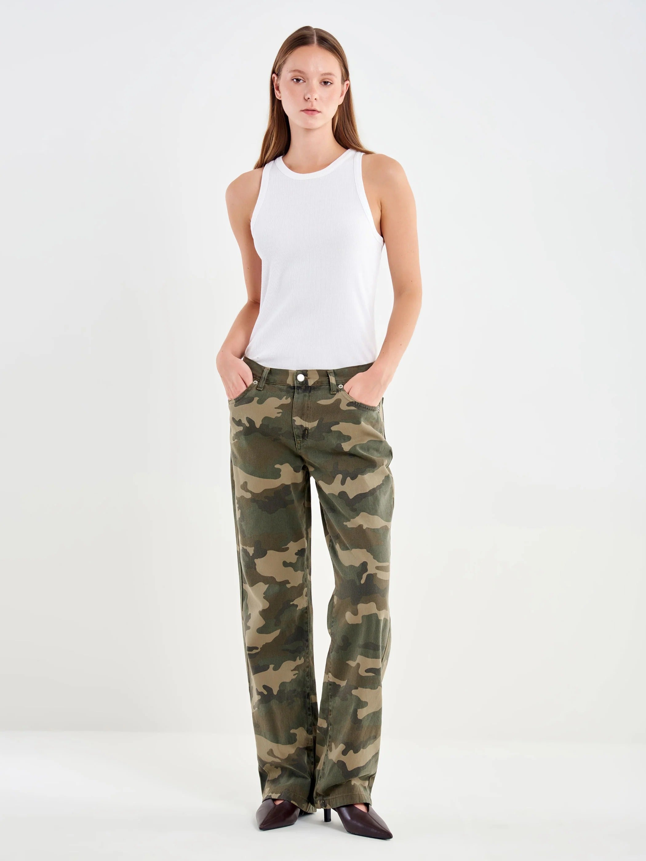 Jeans Camouflage DAC5270 MILITARE VICOLO 