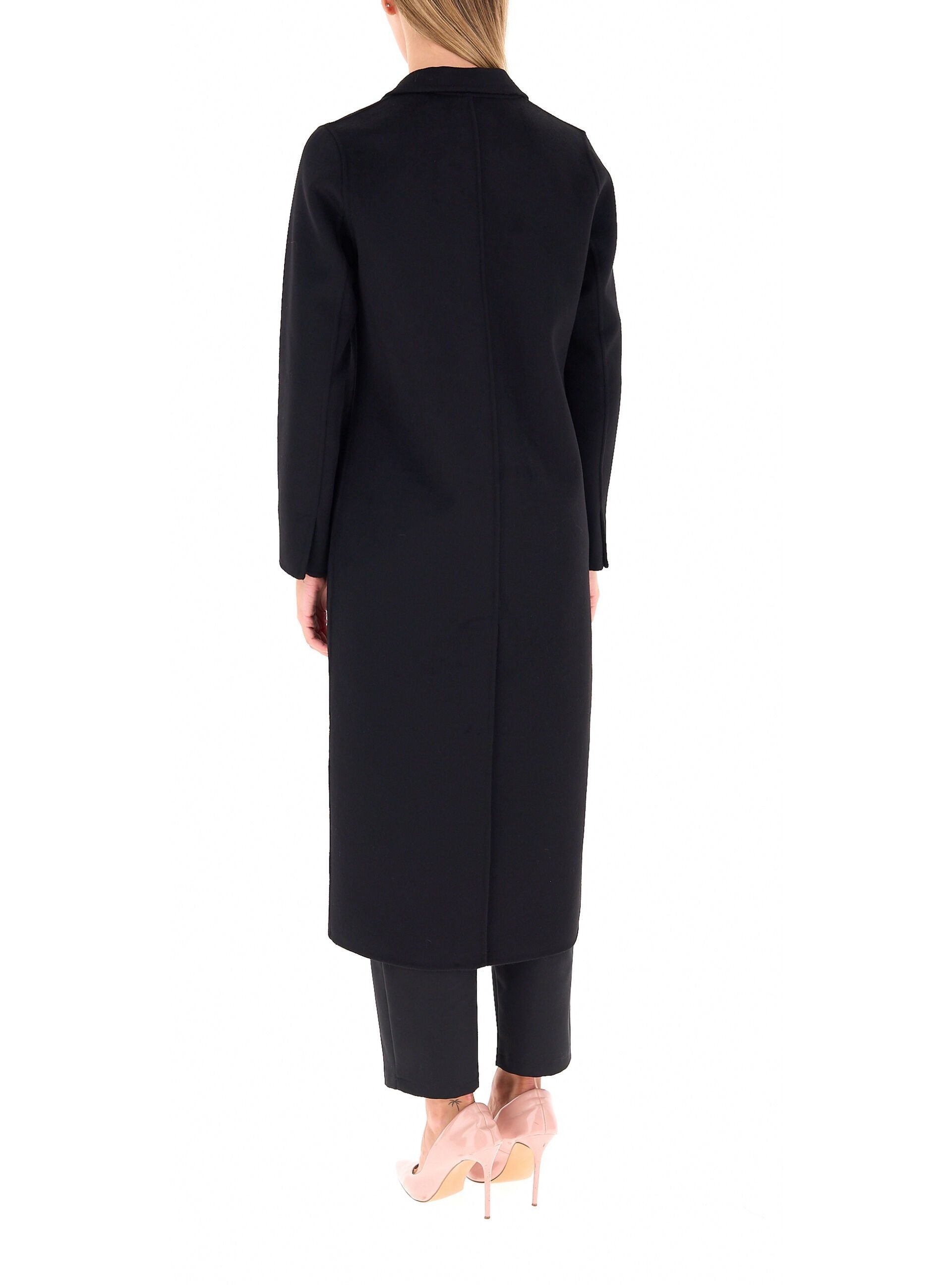 Cappotto Lungo In Misto Lana nero TAC0002 NERO VICOLO 