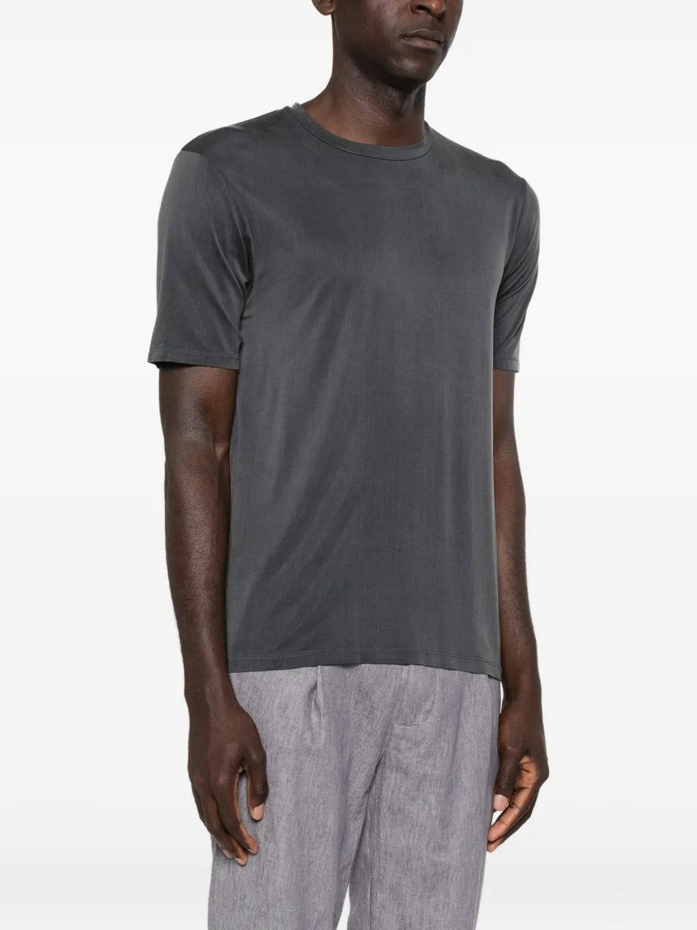 Daniele Fiesoli<BR/>T-shirt a maniche corte cupro grigia 4210 175 DANIELE fiesoli 
