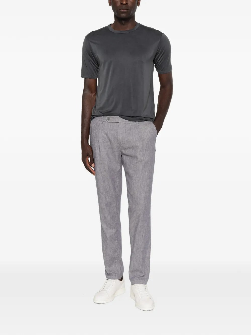 Daniele Fiesoli<BR/>T-shirt a maniche corte cupro grigia 4210 175 DANIELE fiesoli 