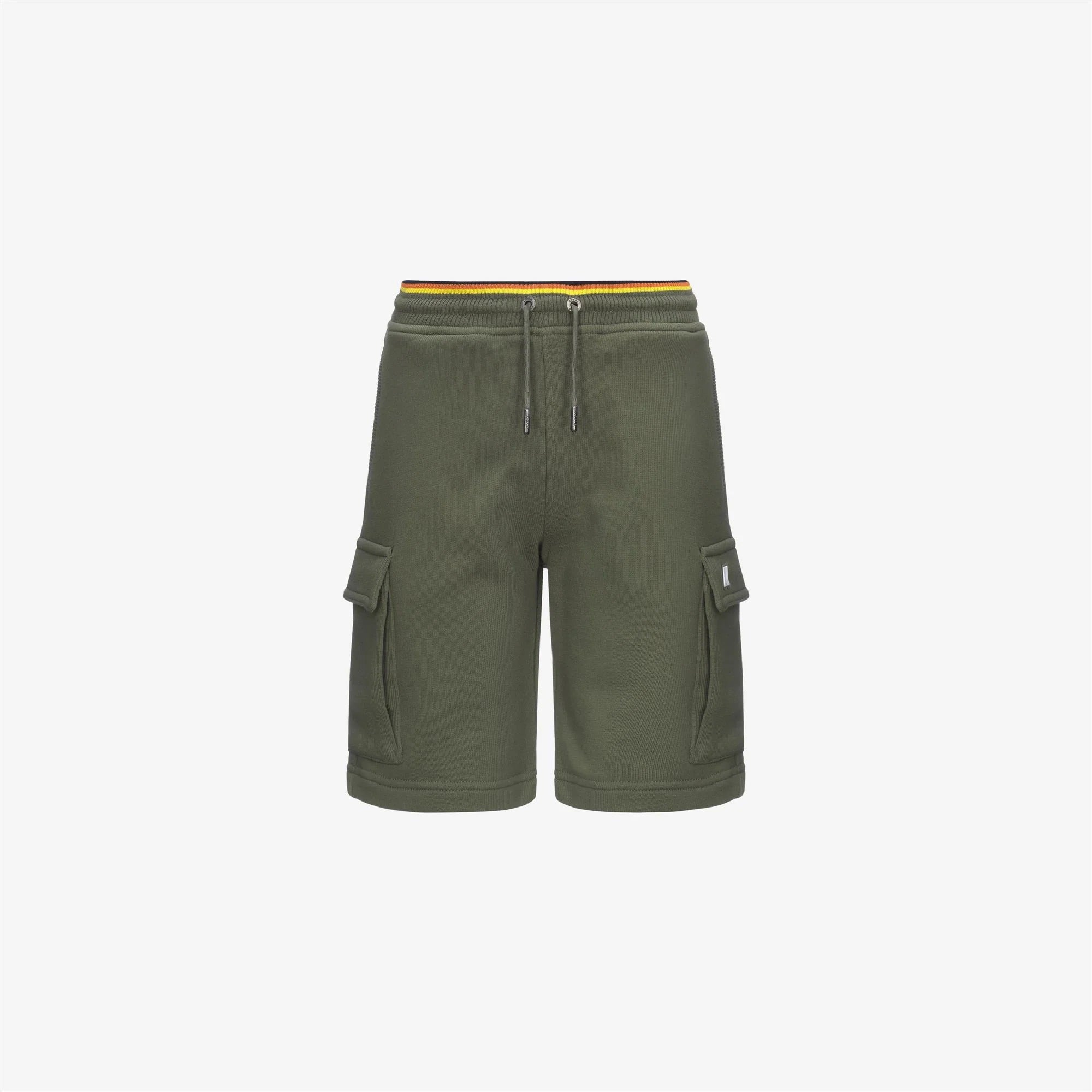 P. ERIK STRIPES FRENCH TERRY<BR/>GREEN LICHEN K7133SW V15 K-WAY 