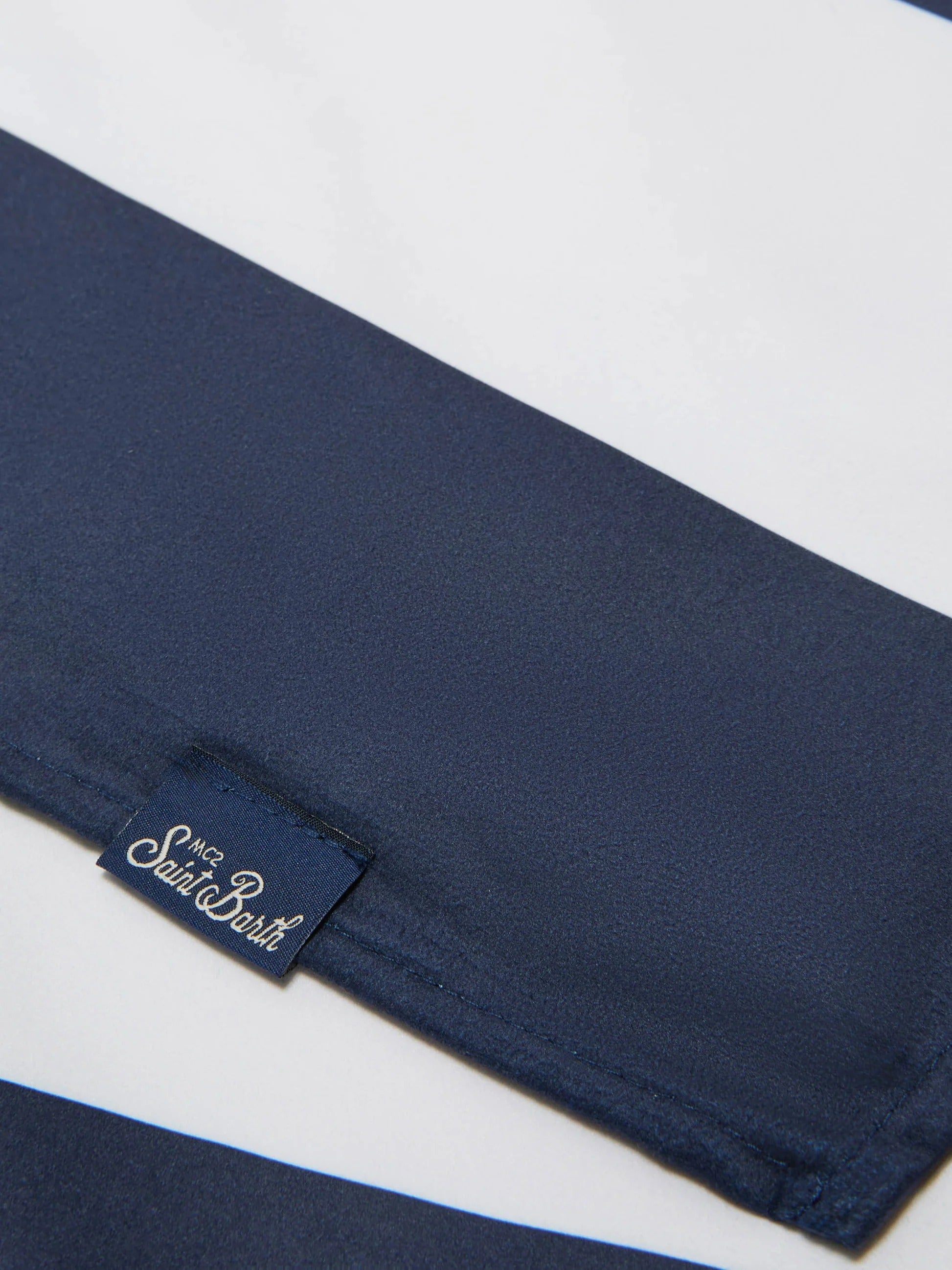 elo mare Aidan a righe blu e bianche con logo AID0001 00717L MC2 SAINT BARTH 