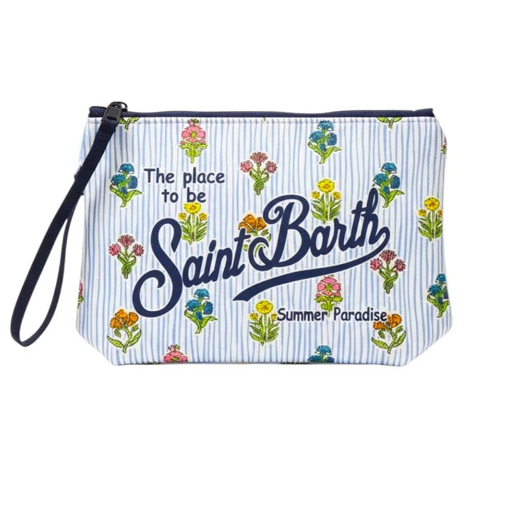 Mc2 Saint Barth Pochette Aline In Scuba Con Fantasia Floreale ALIN001/01003L ALIN001 01003L MC2 SAINT BARTH 