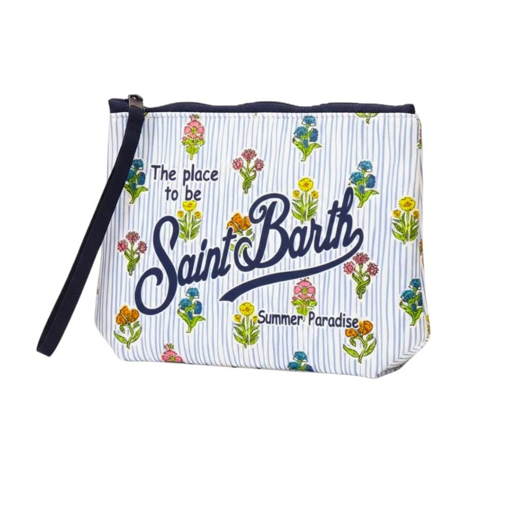 Mc2 Saint Barth Pochette Aline In Scuba Con Fantasia Floreale ALIN001/01003L ALIN001 01003L MC2 SAINT BARTH 