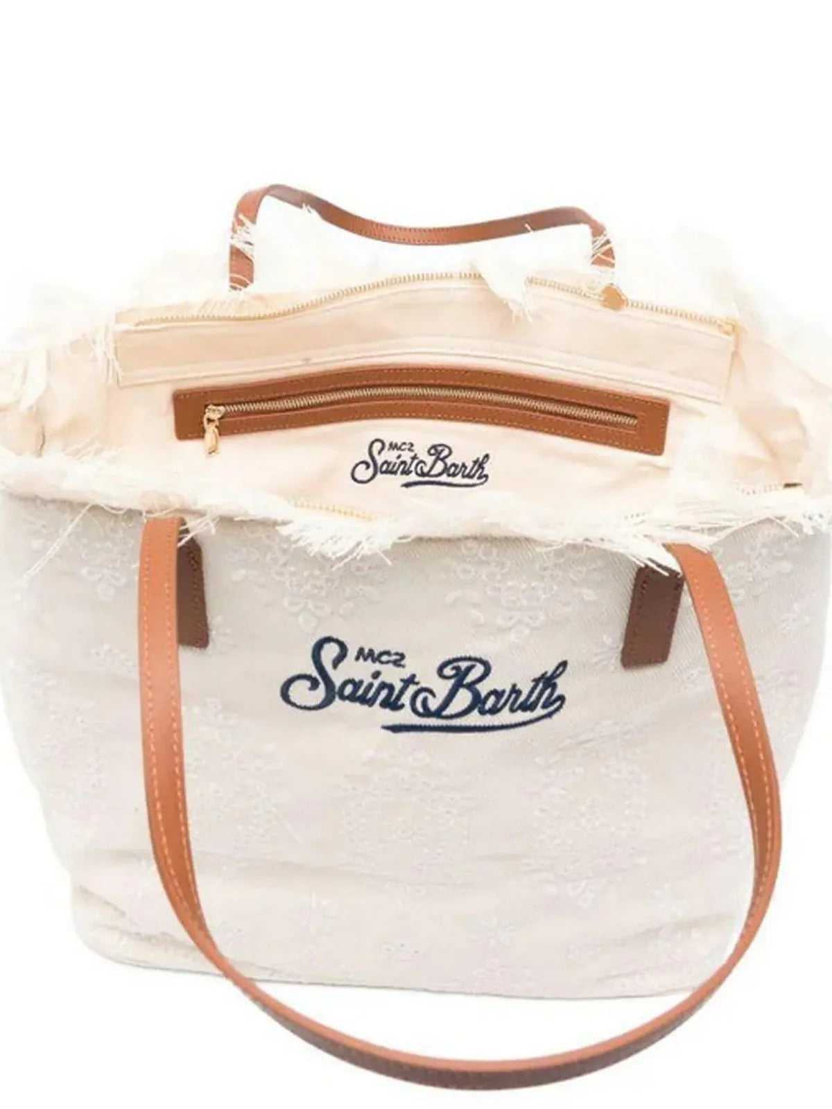 MC2 SAINT BARTH Borsa Donna CITY BAG FRINGE 01034L SANGALLO 10 EMB CBMF001 01034L MC2 SAINT BARTH 