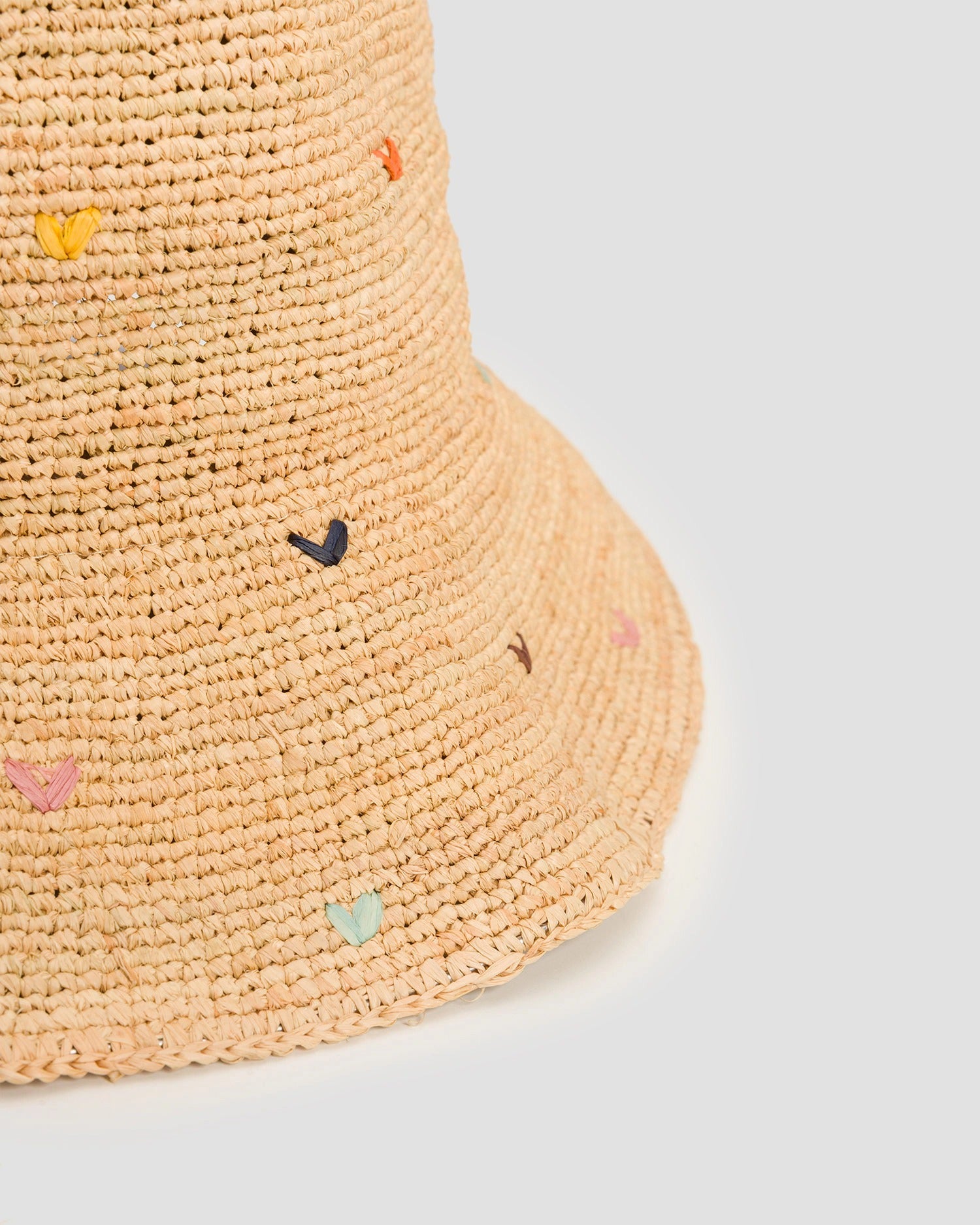 Cappello bucket in rafia da donna MC2 Saint Barth Raffia Hat RHAT001 00882L MC2 SAINT BARTH 