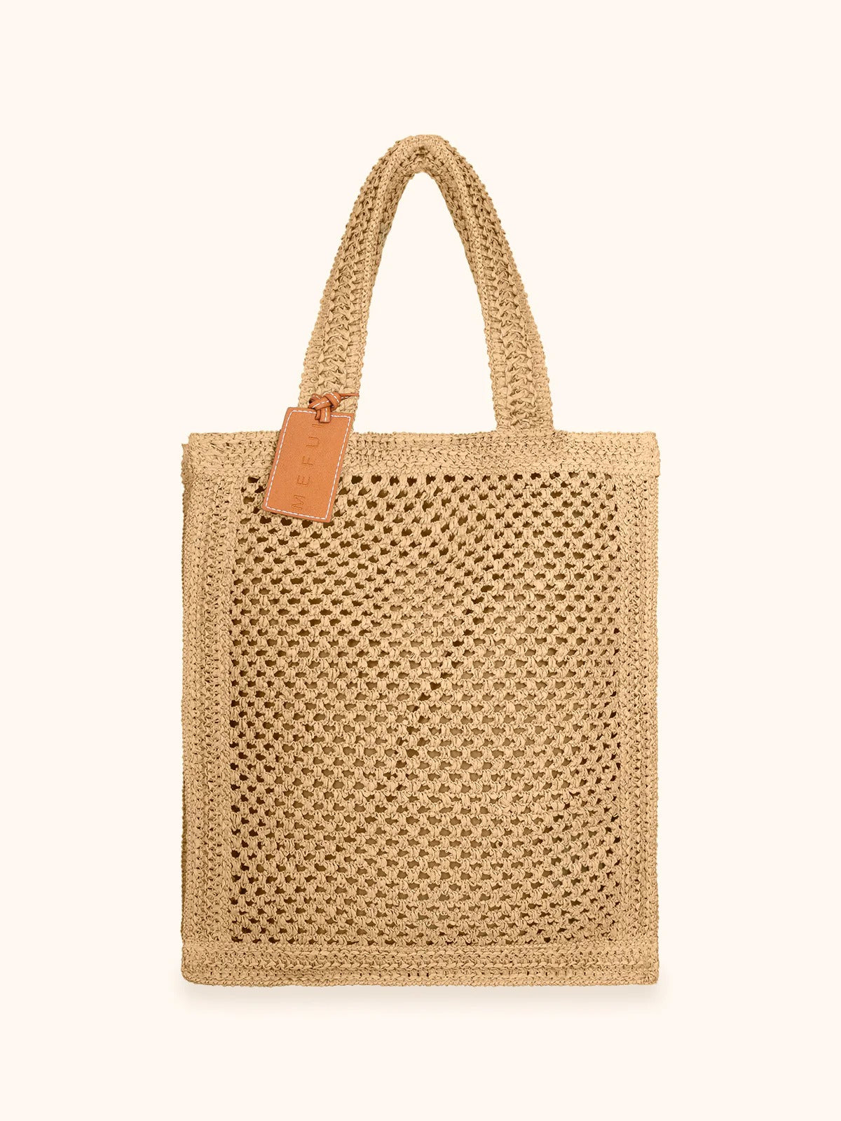 Beachbag Donna Me Fui Light Brown SW0050-LB MA26-SW0050 LB ME FUI 