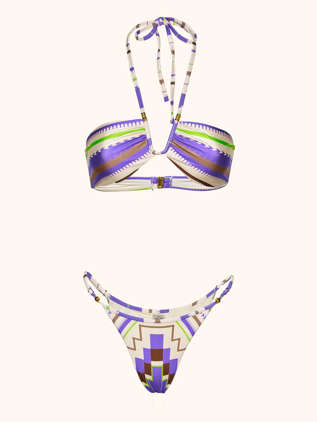 Bikini Donna Me fui Fascia con Slip regolabile Fantasia SW0511-X35 MF26-SW0511 X35 ME FUI 