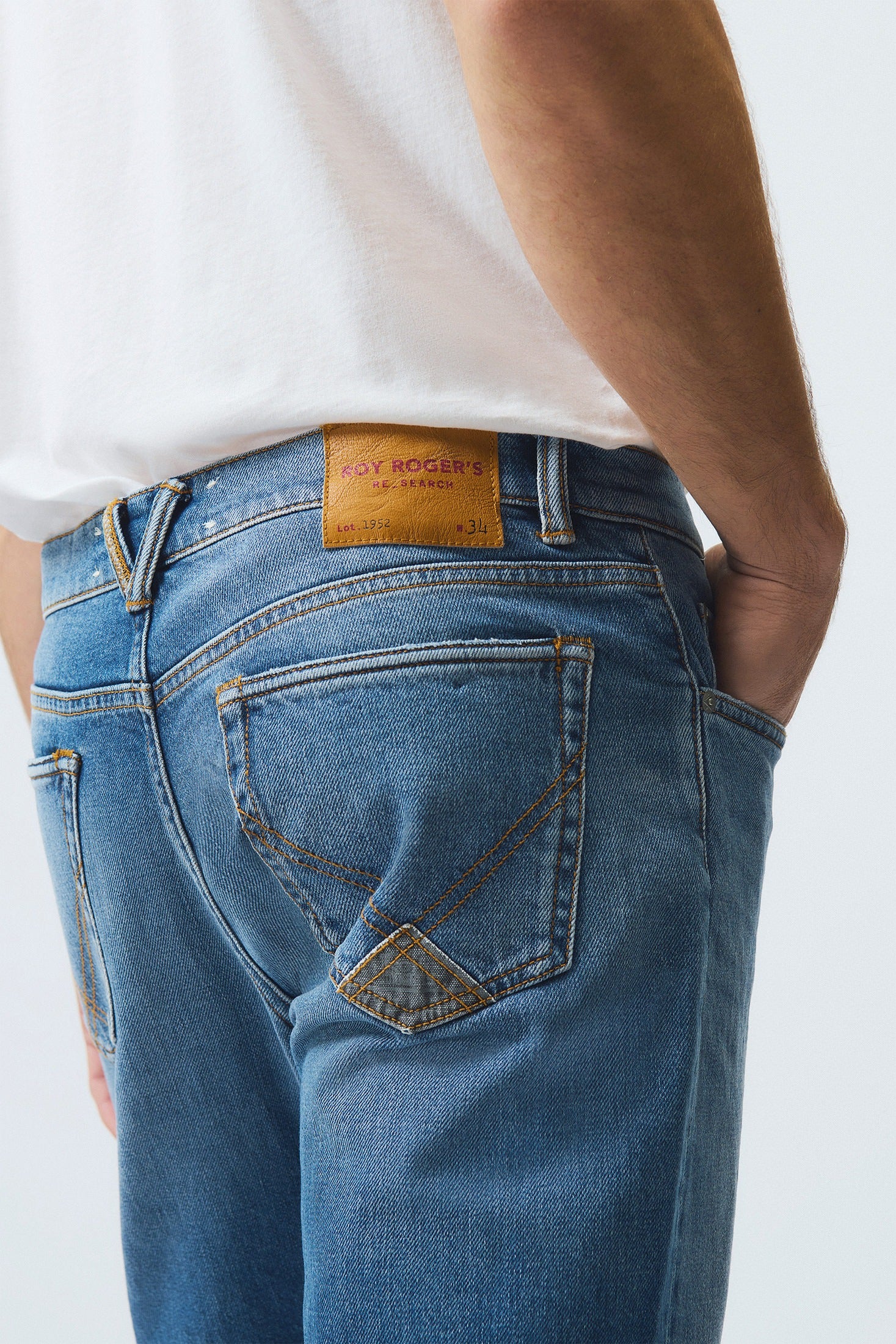 JEANS RE-SEARCH DAPPER CALA SALEDA RSC002D6453166 C0999 ROY ROGER'S 