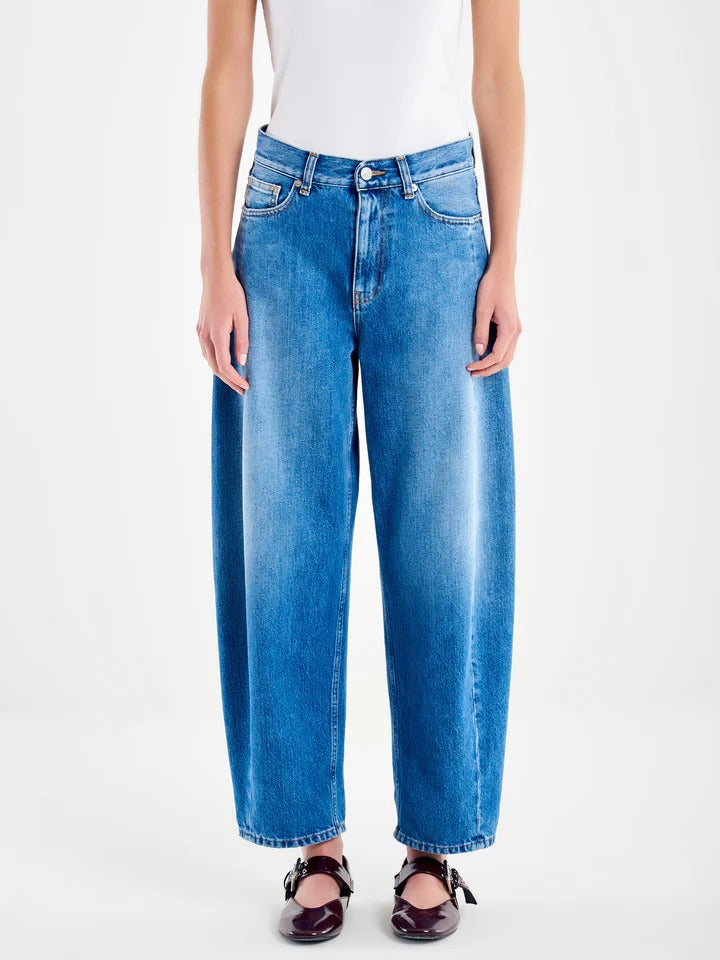 Vicolo Jeans Chiara Barrel Blu DAB5158 DENIM BLU VICOLO 