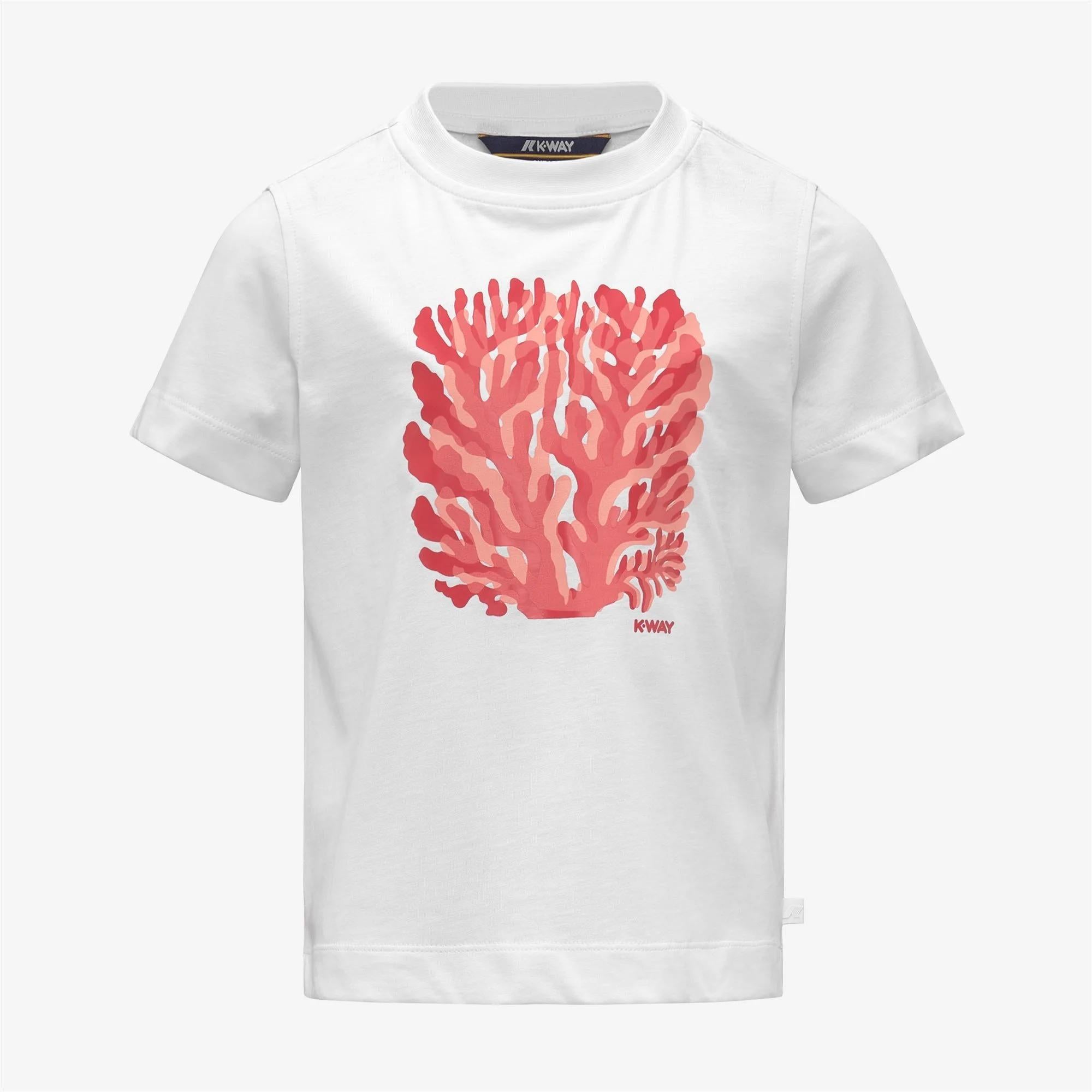 P. MELIS CORAIL JERSEY<BR/>WHITE K2151NW 001 K-WAY 