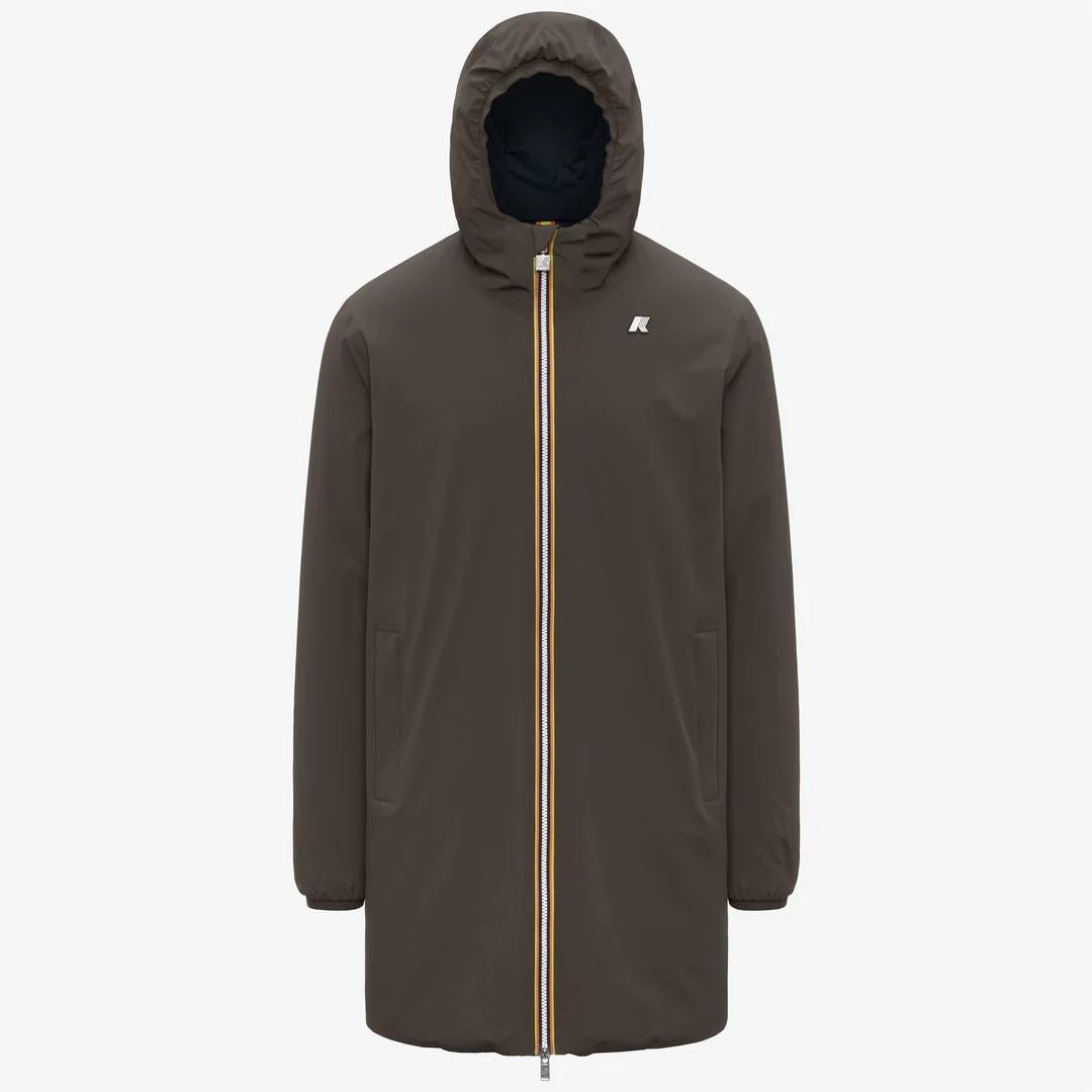 JACOB ST WARM REVERSIBLE<BR/>BLACK OLIVE-BLUE DEPTH K6128WW B3A K-WAY 