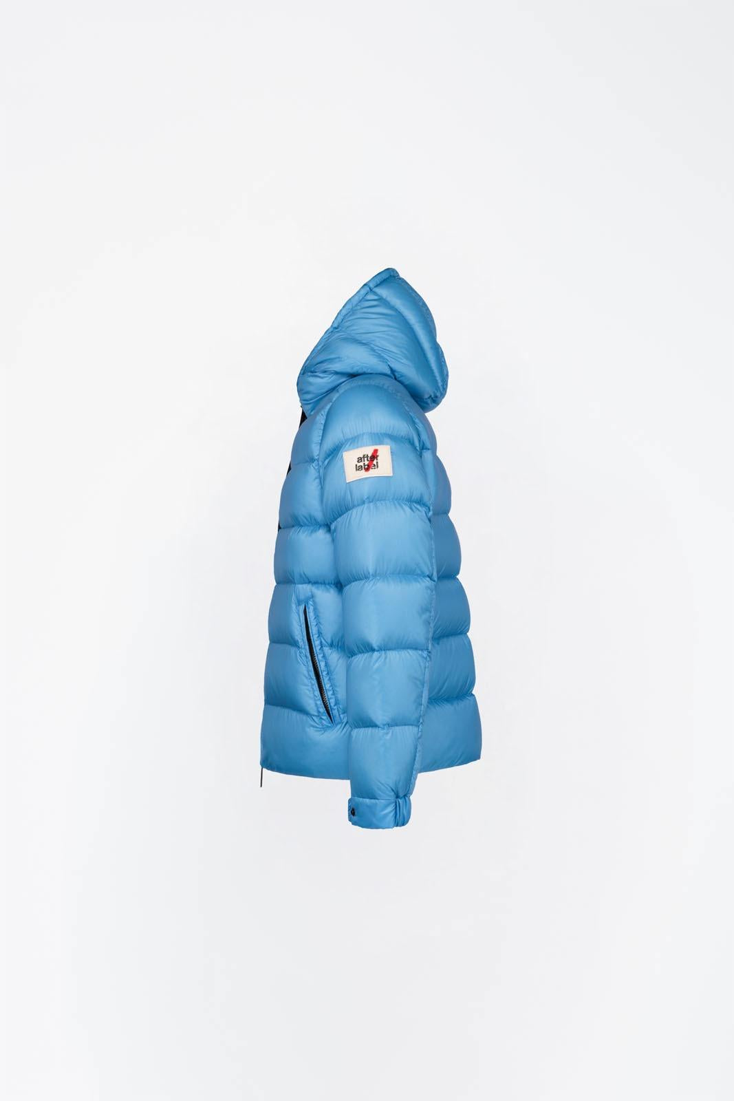 Piumino Verbier After Label Azzurro VERBIER-N051 730 AFTER LABEL 