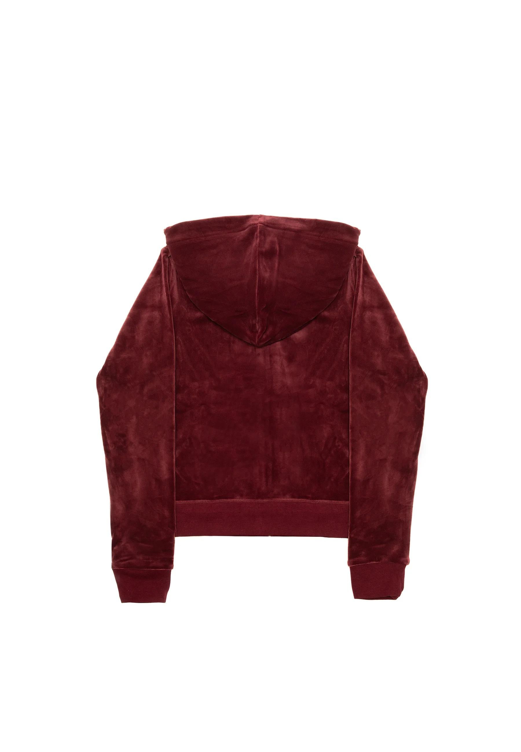 Juicy Couture robertson hoodie classic bordeaux VEJB70001WPF WT1 JUICY COUTURE 