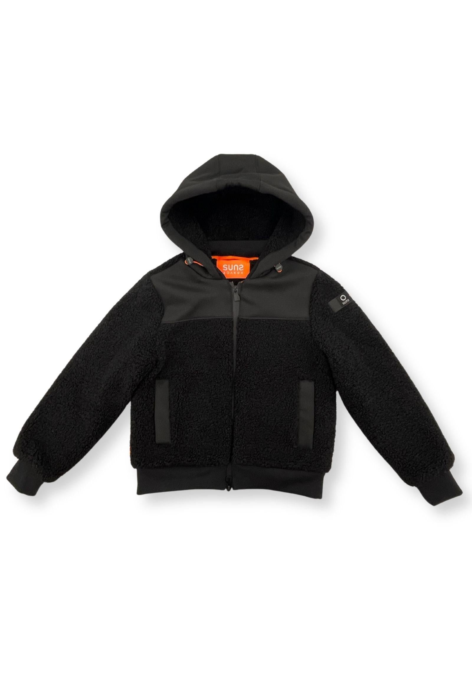 Suns giubbotto in pelliccia black GBS6306U BLACK SUNS 