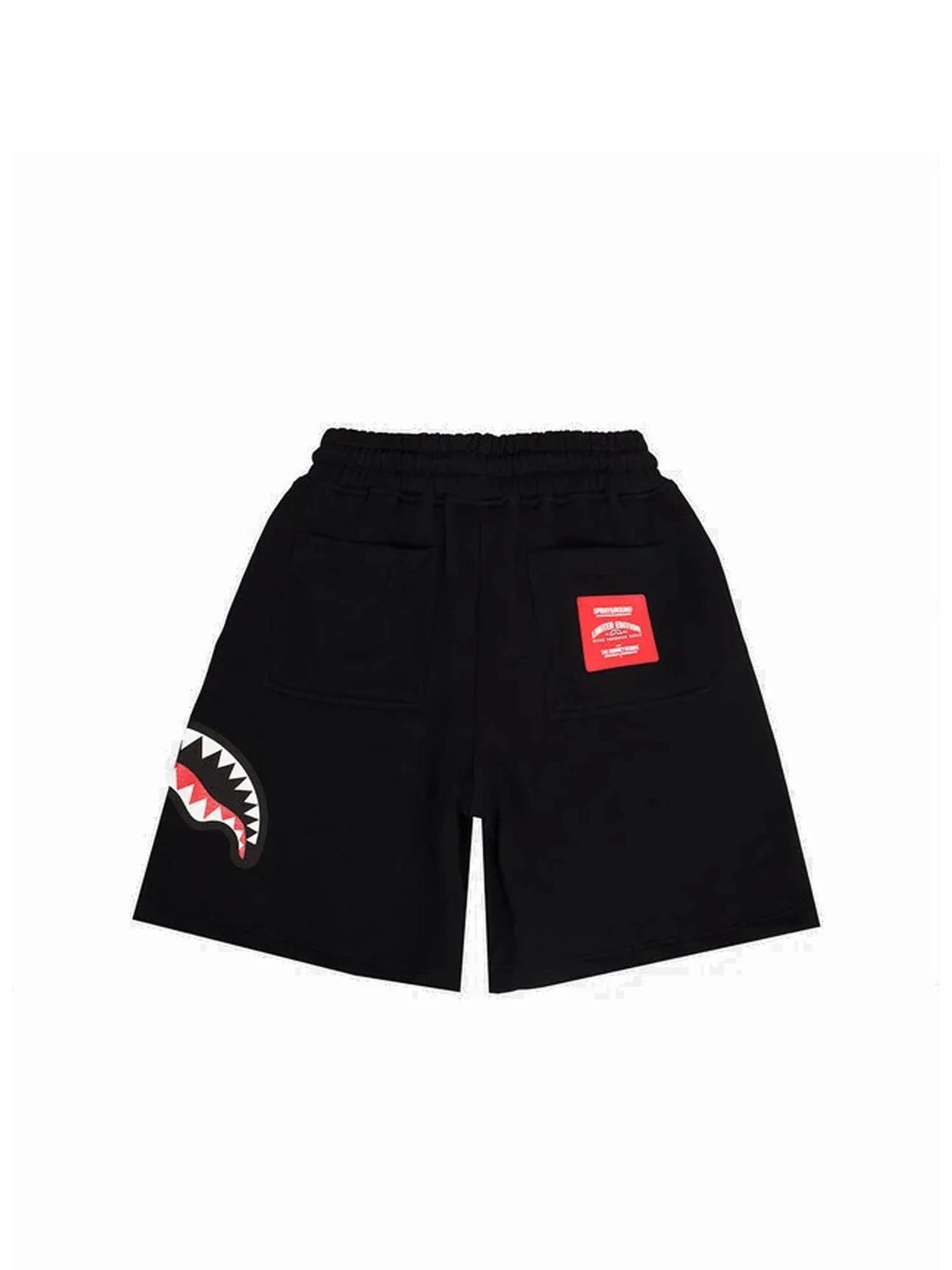 Shark basic shorts SPRAYGROUND SPY1388EBLACK SPY1388E BLACK SPRAYGROUND 
