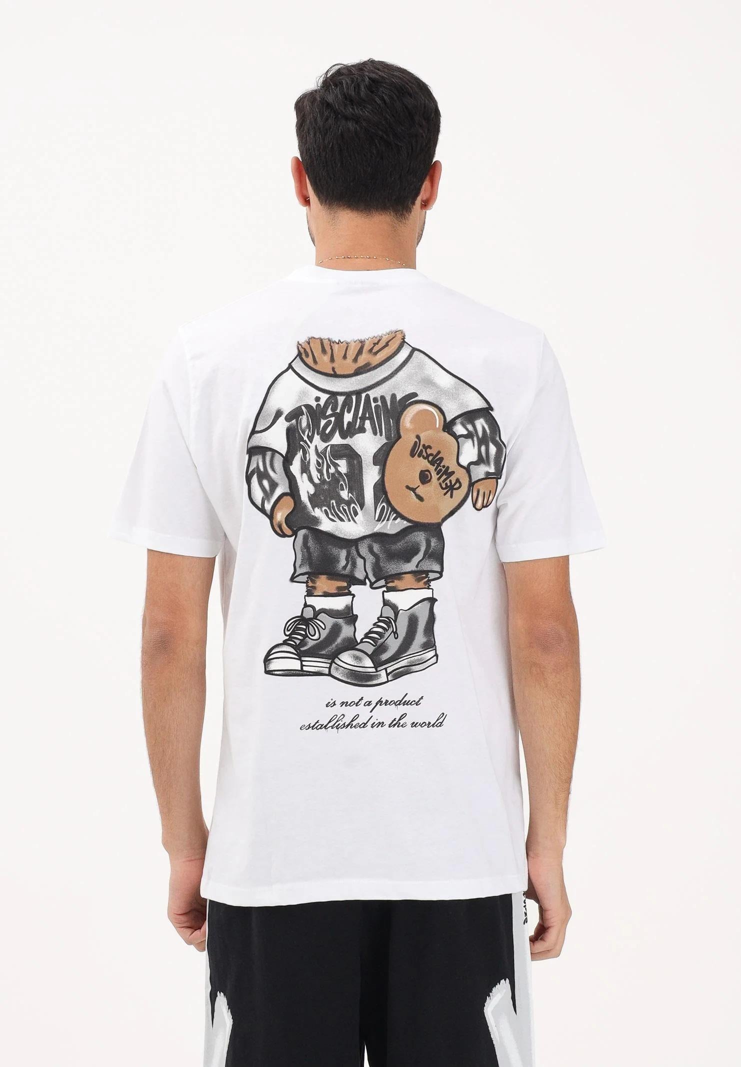 DISCLAIMER JERSEY T-SHIRT 55535 BIANCA 26EDS55535 BIANCO DISCLAIMER 