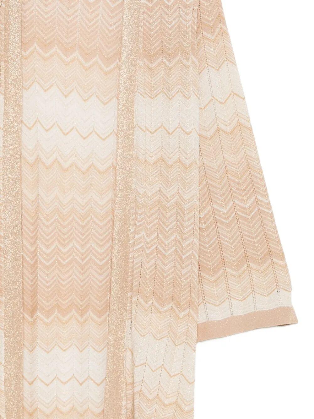 Cardigan lungo Tonia in maglia BEIGE TON0001 09497L MC2 SAINT BARTH 