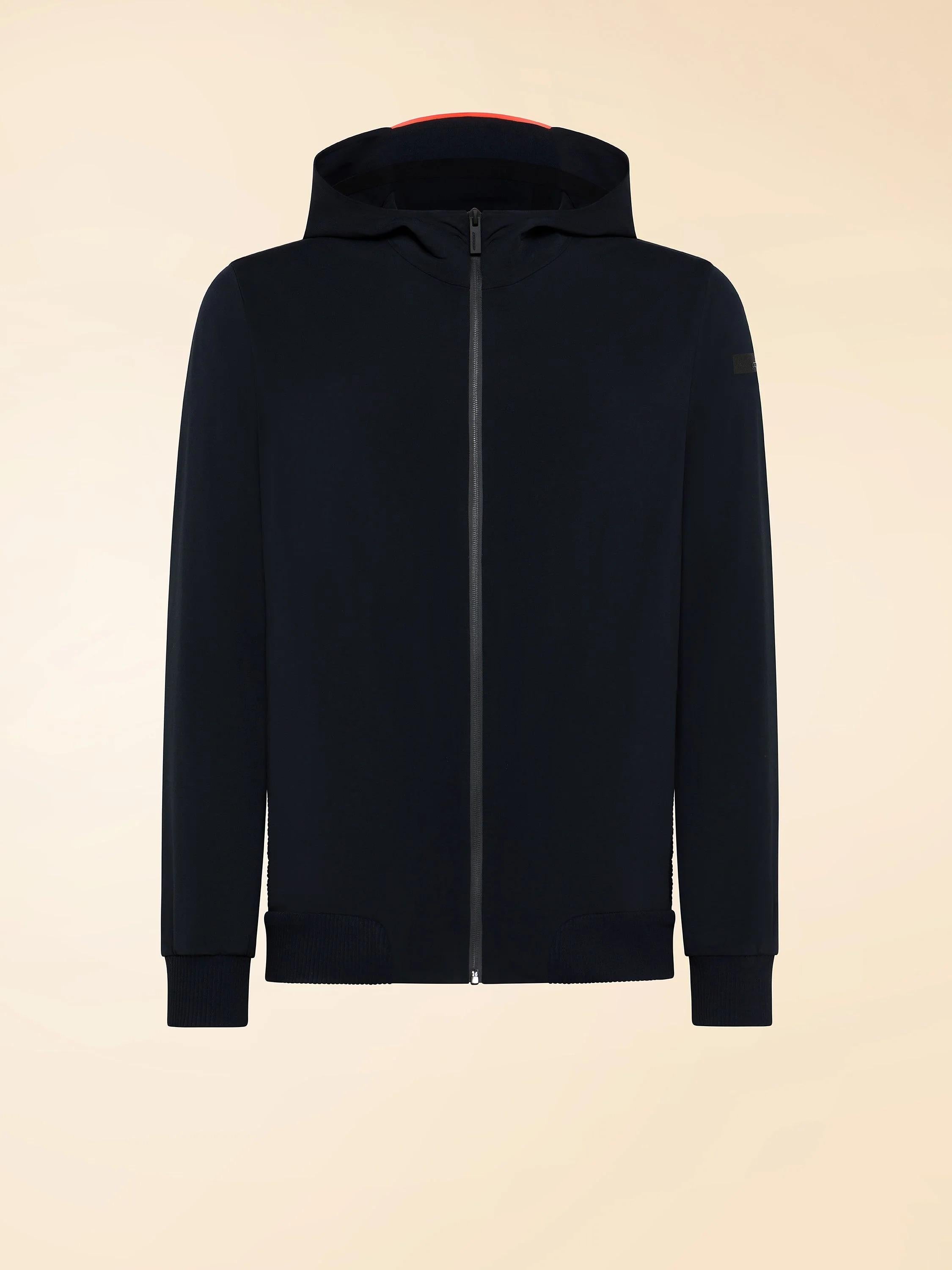 RRD Surflex Soft Touch Hood Zip Fleece Blue Black 26156 60 RRD 