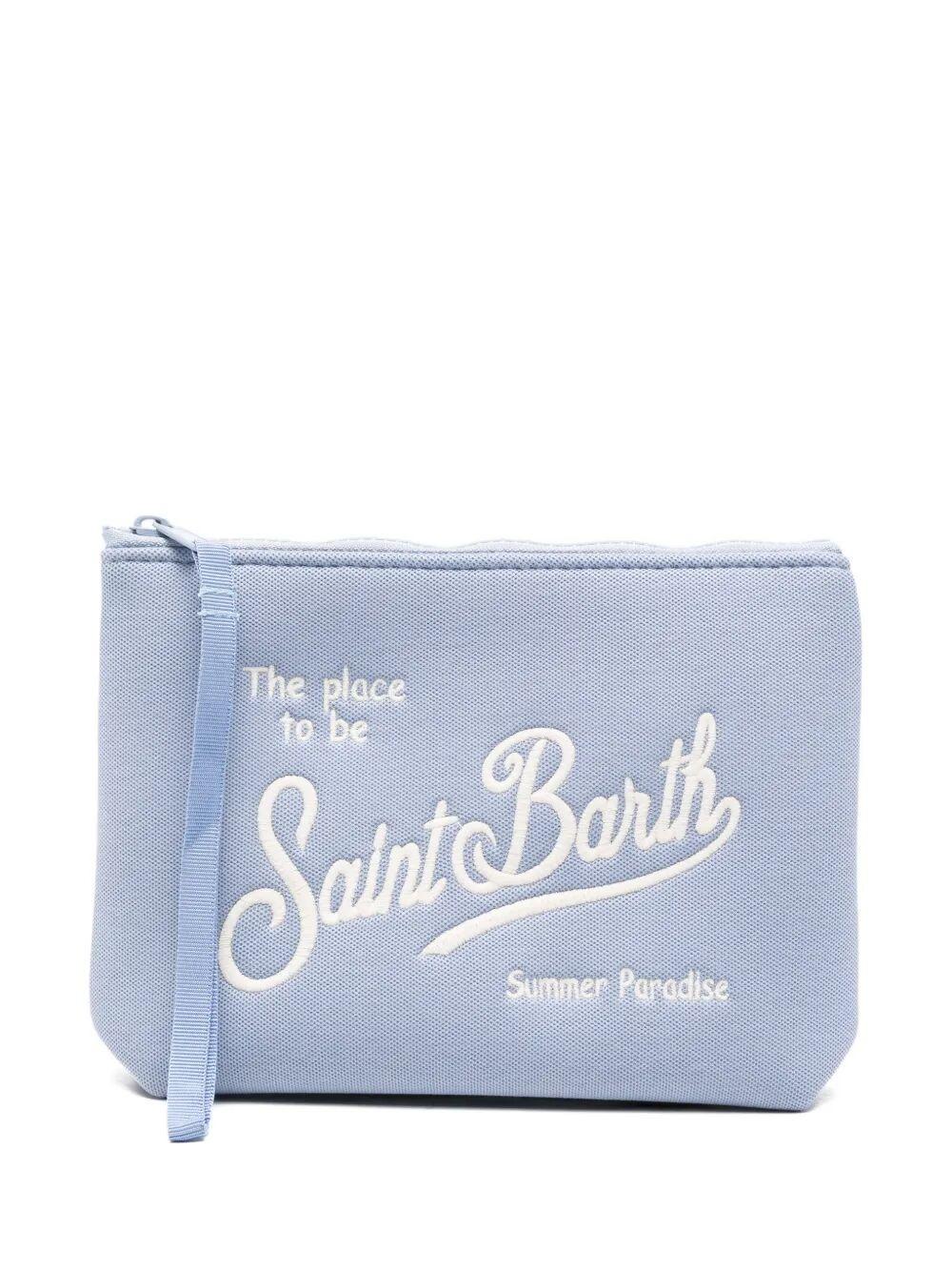Pochette Mc2 Saint Barth ALI0008 01268L unisex celeste. ALI0008 01268L MC2 SAINT BARTH 