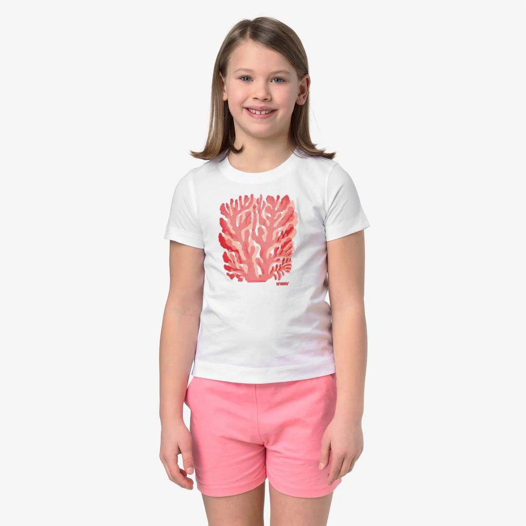 P. MELIS CORAIL JERSEY<BR/>WHITE K2151NW* 001 K-WAY 