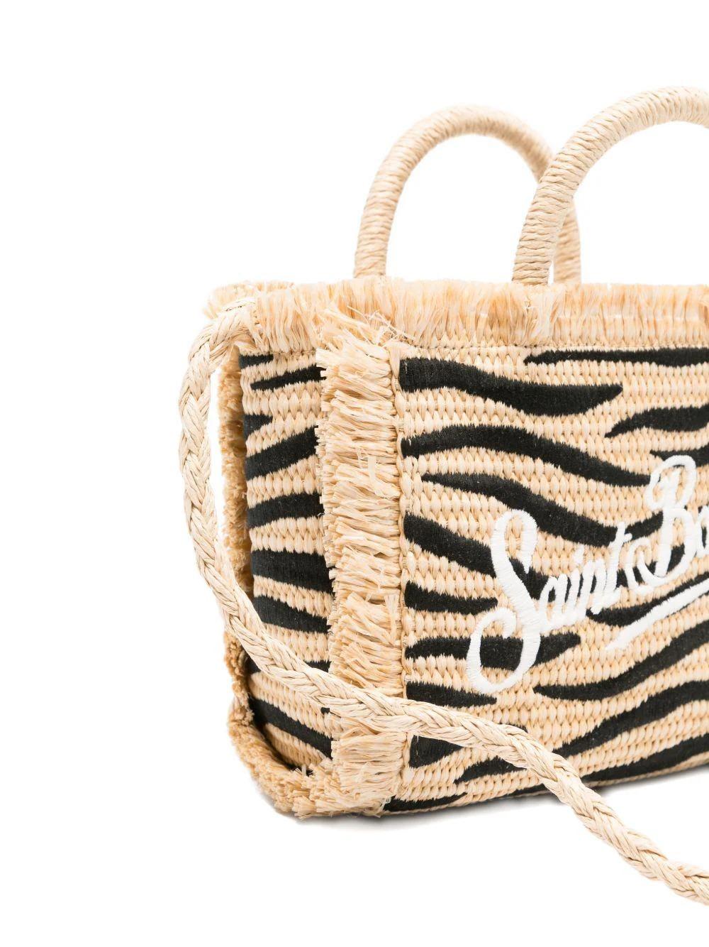 VANITY MINI STRAW ZEBRA 1100 MC2 SAINT BARTH VAMI009 02765L VAMI009L 02765L MC2 SAINT BARTH 
