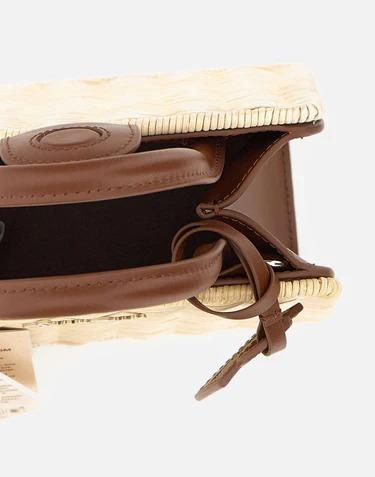 MC2 SAINT BARTH<BR/>Borsa a mano Shop Bag Mini Straw Leather SHBM0002 01737L MC2 SAINT BARTH 