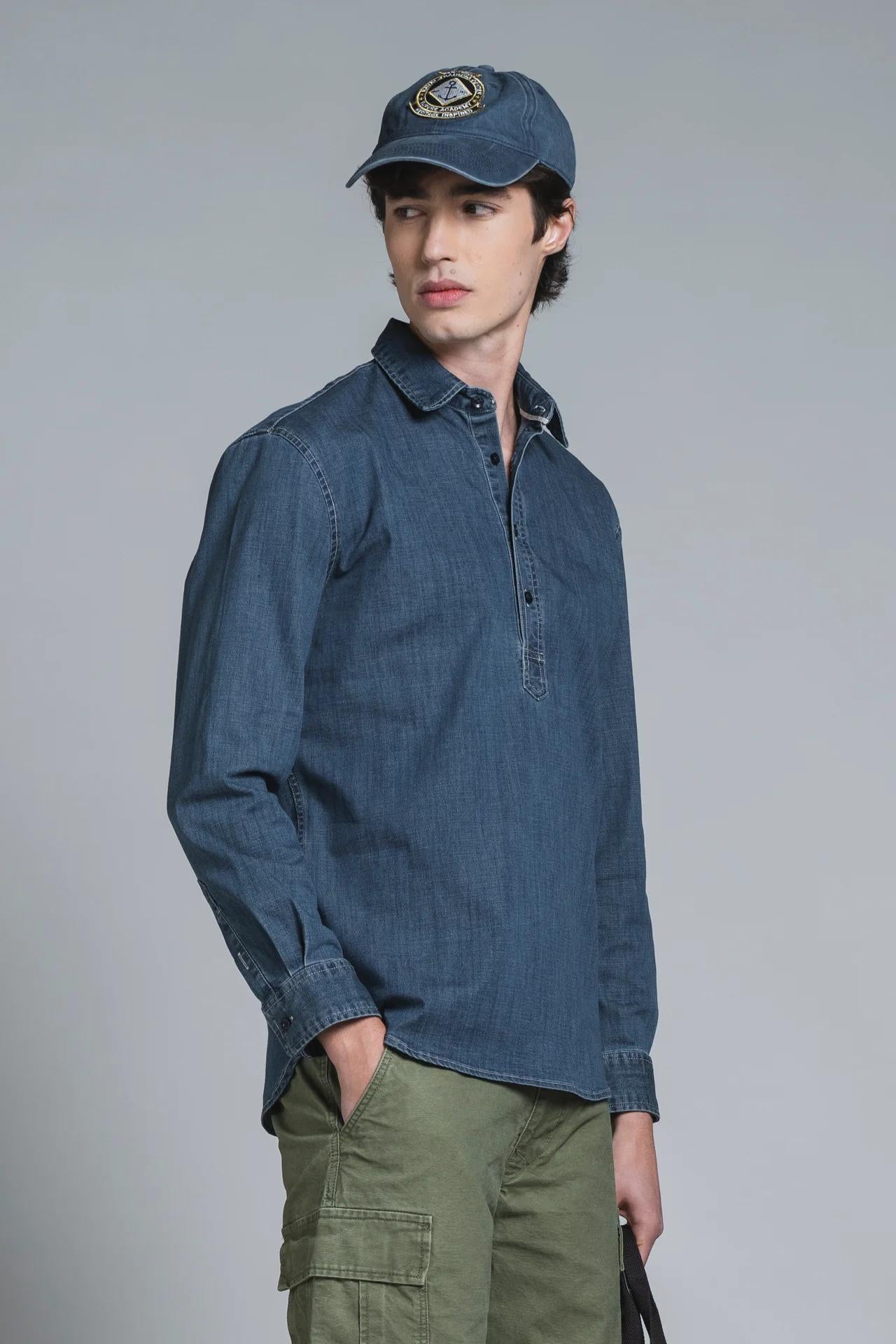 CLEVELAND SERAFINO IN DENIM IM26SSSM-CLEVELAND-DST C27 IMPURE 