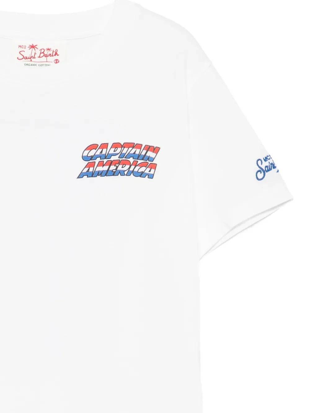 MC2 Saint Barth Kids<BR/>x Marvel Portland Jr graphic-print T-shirt PRL0001 01228L MC2 SAINT BARTH 
