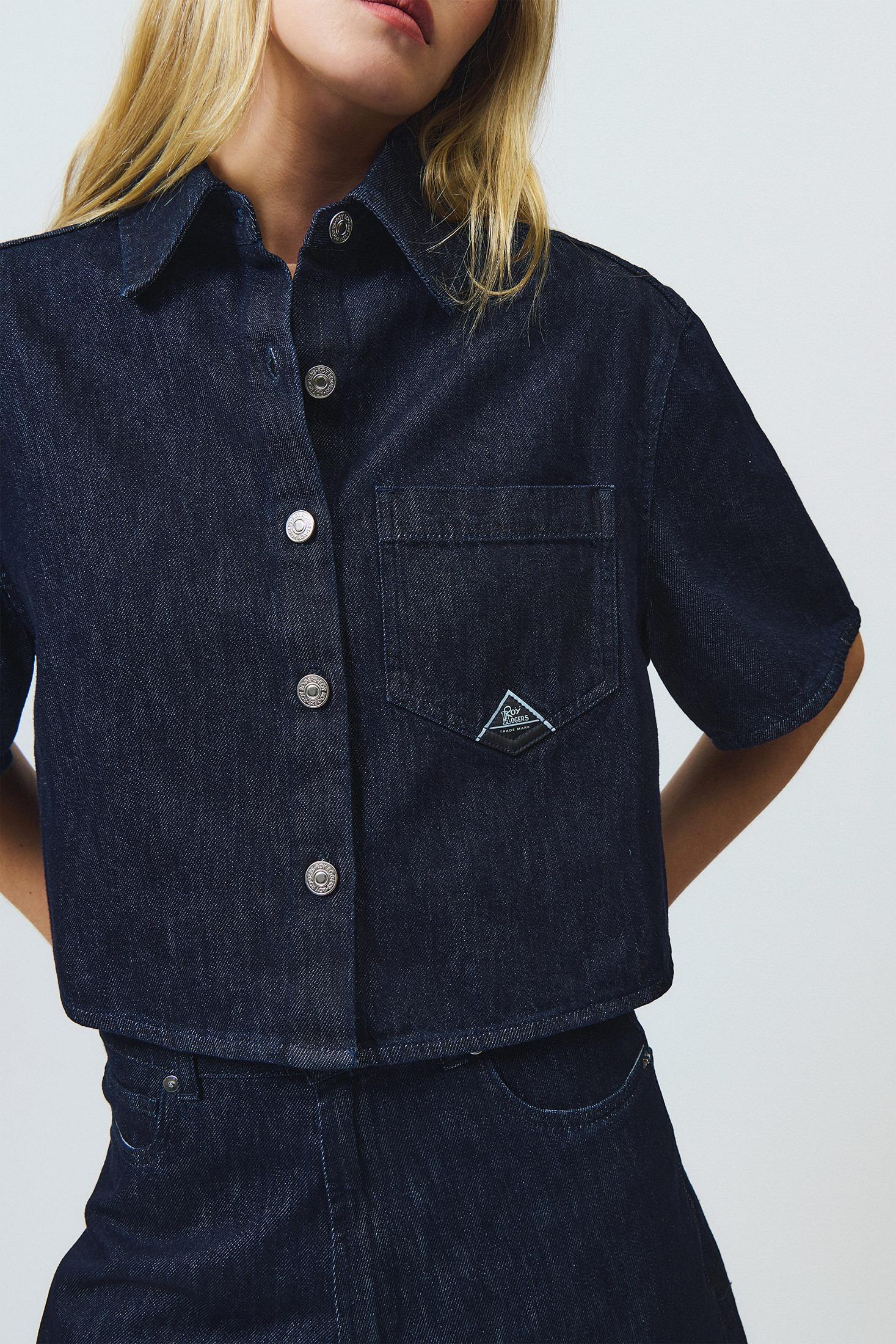 Camicia Roy Roger's denim light rinse RND90141D6850021 C0999 ROY ROGER'S 